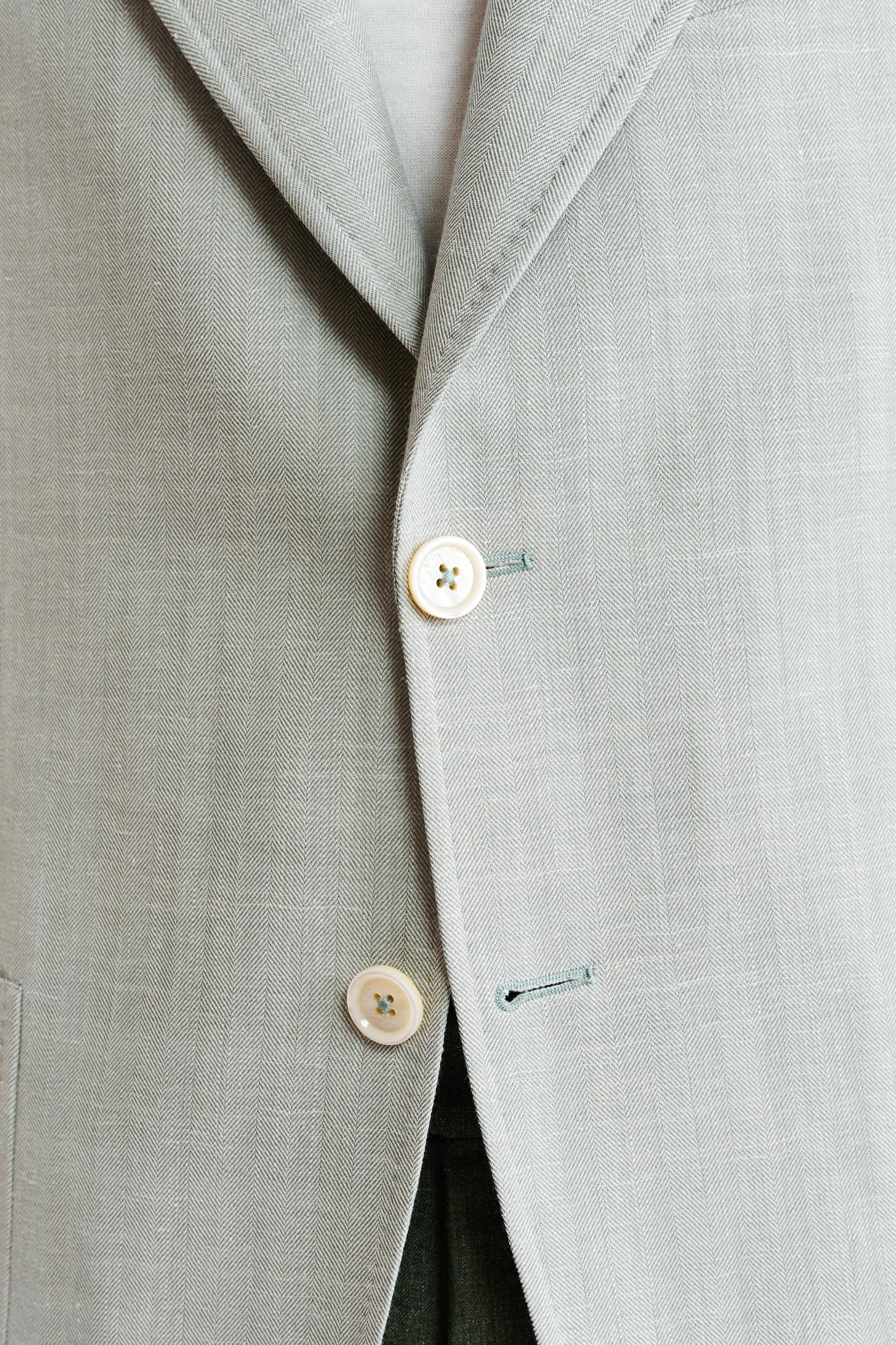 Light Green Wool & Cashmere Soho Jacket Jazz — detail 2