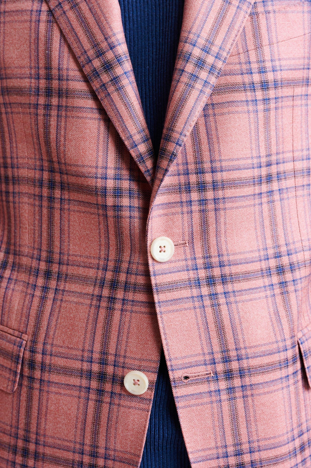 Light Pink Wool & Silk Soho Jacket Nobility — detail 2