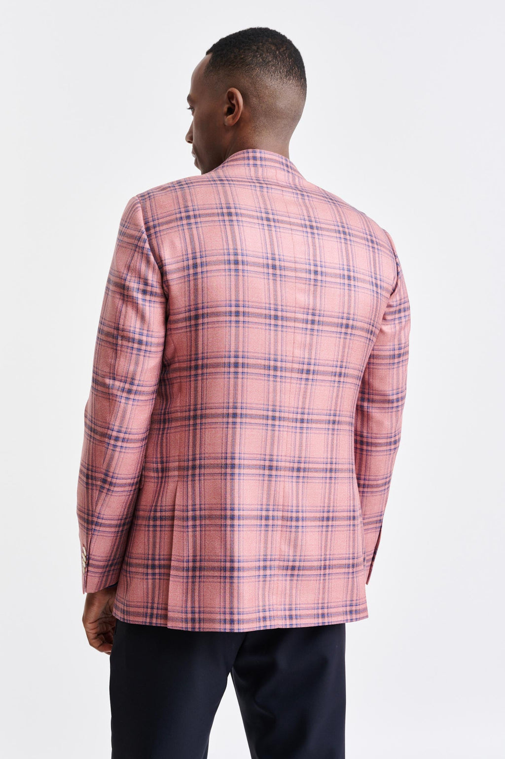 Light Pink Wool & Silk Soho Jacket Nobility — detail 6
