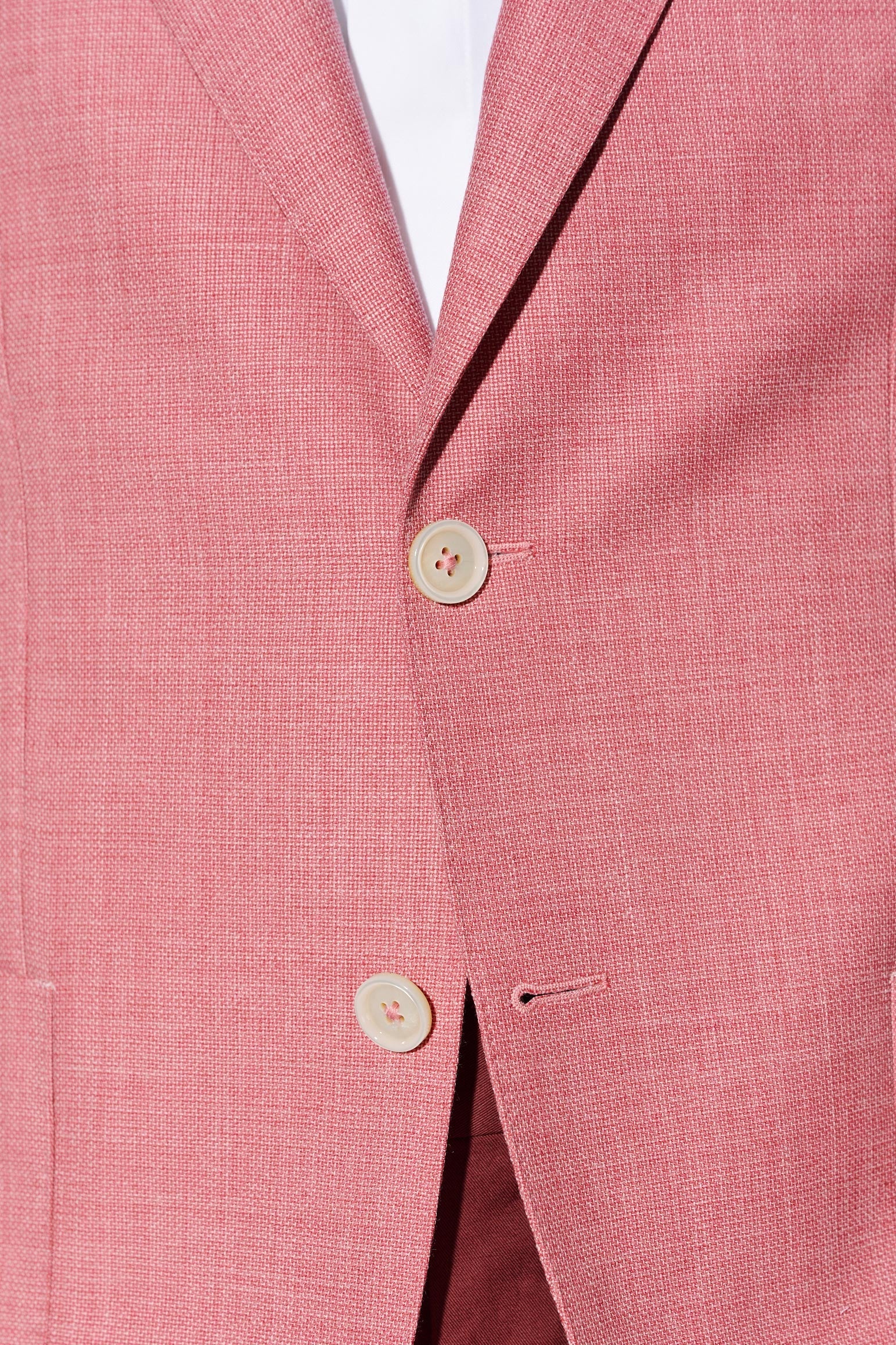 Medium Pink 100% wool Soho Tuxedo Jazz — detail 2