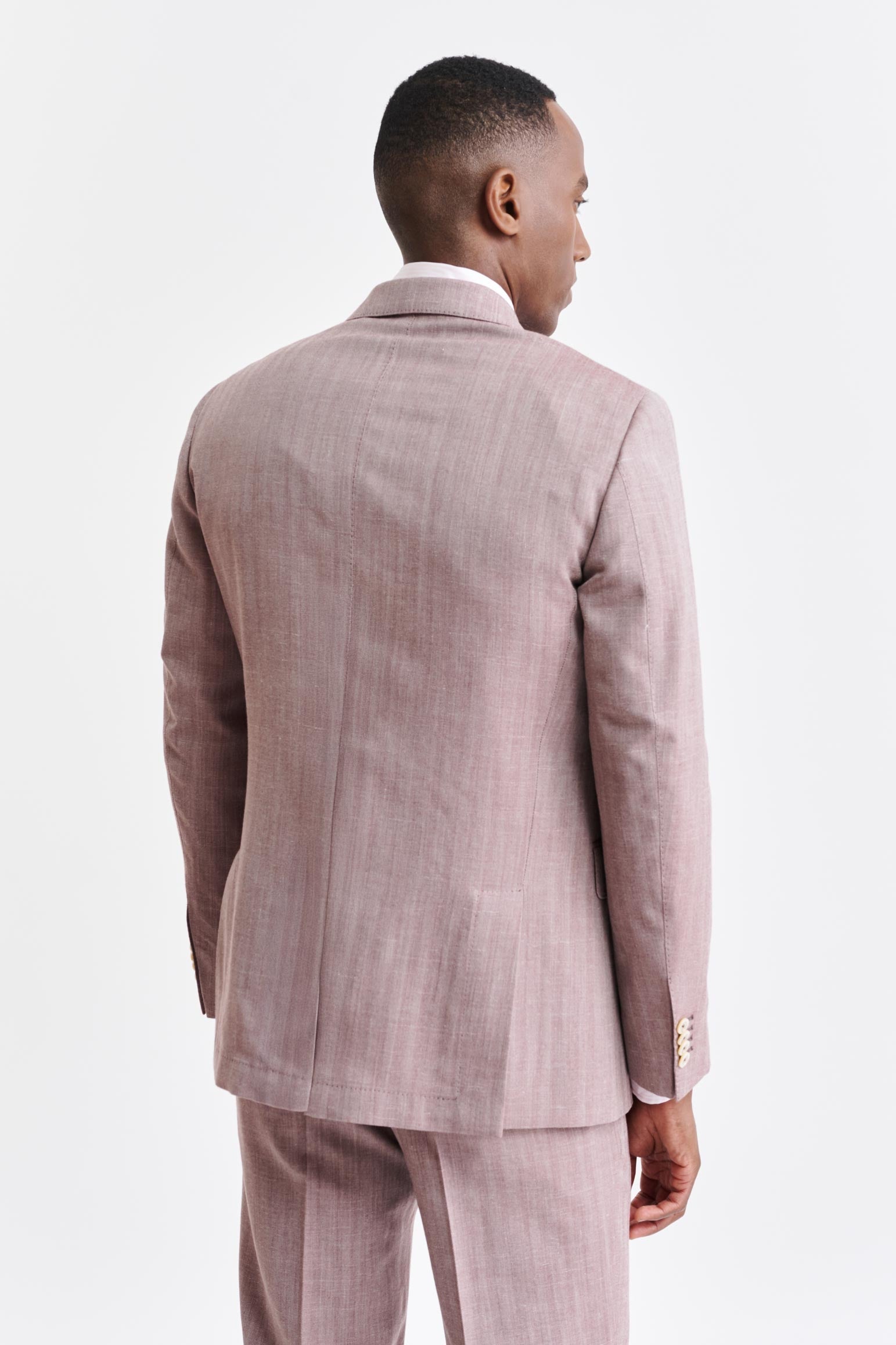 Medium Red Wool & Cashmere Soho Jacket Jazz — detail 5
