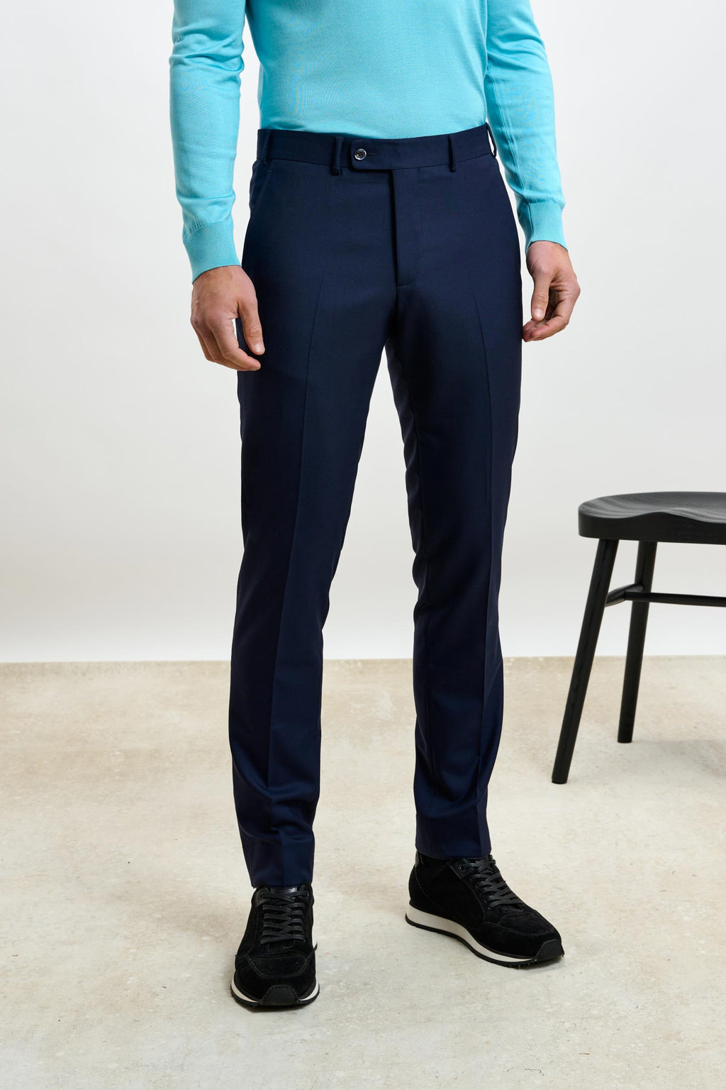 Navy Farley Trousers Eton