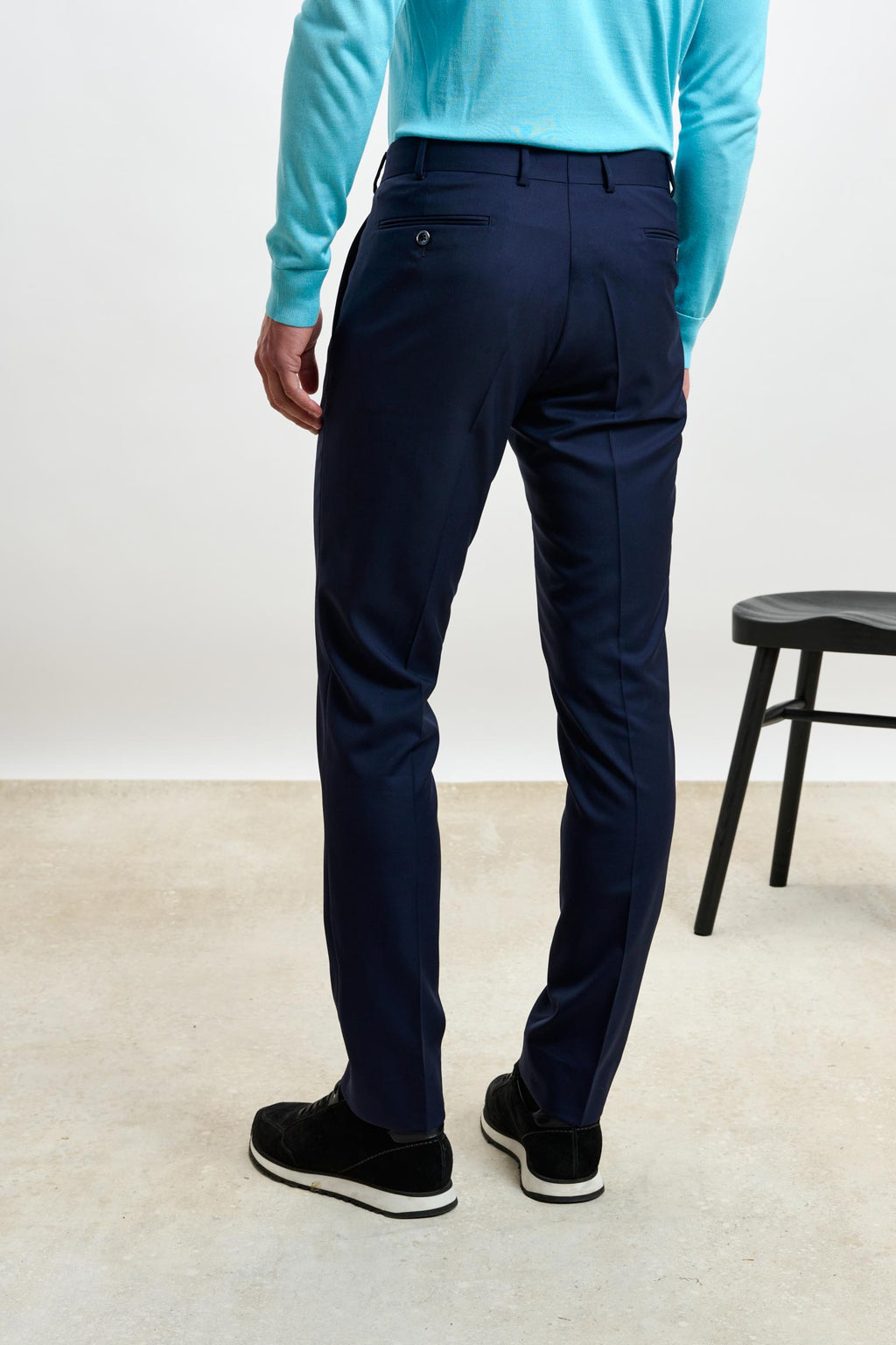 Navy Farley Trousers Eton — detail 1