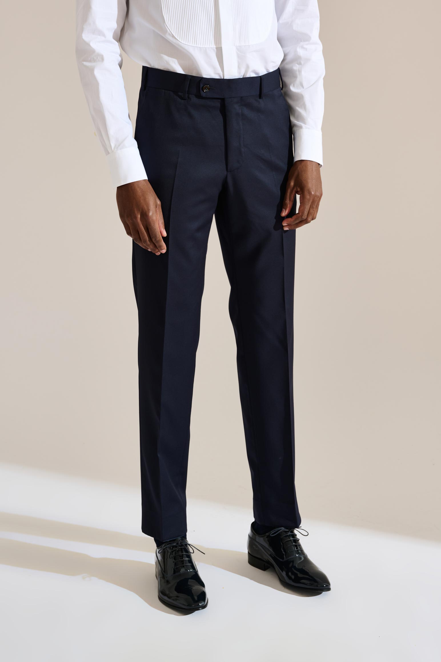 Dark Navy Farley Trousers New Deluxe