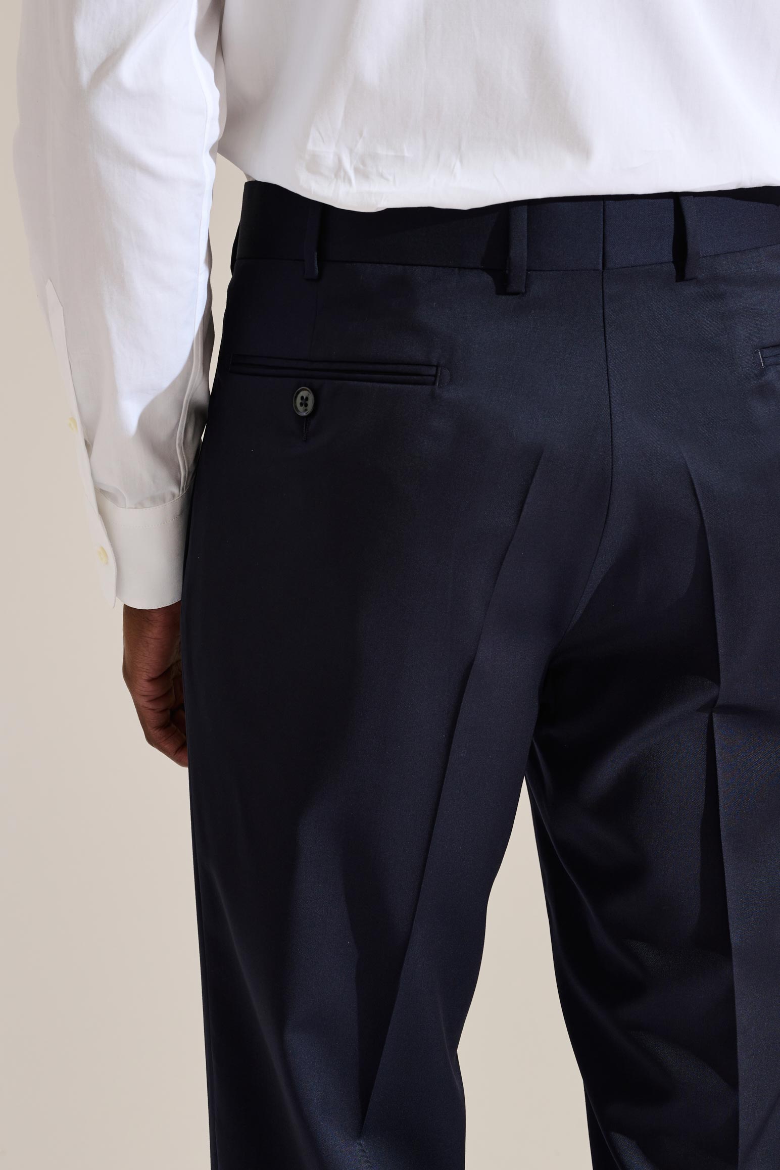 Dark Navy Farley Trousers New Deluxe — detail 5