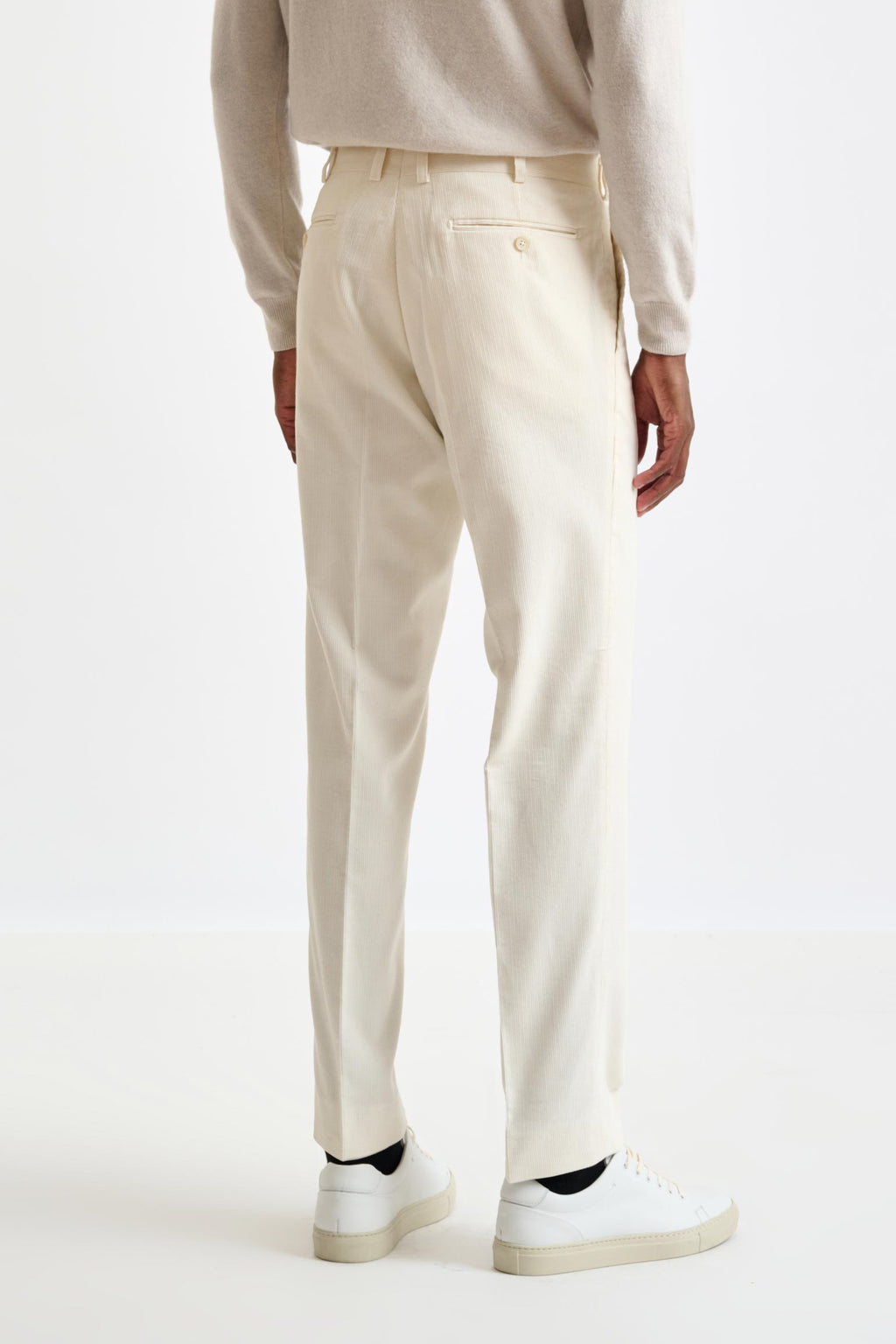 Off-White Cotton Farley Trousers Corduroy — detail 2