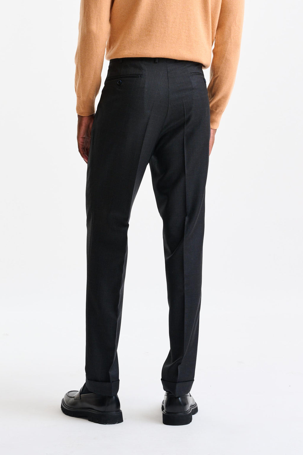Grey Wool Farley Trousers Galaxy — detail 5