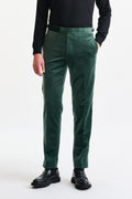 Green Farley Trousers Fine Velvet