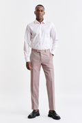 Medium Red Wool & Cashmere Farley Trousers Jazz