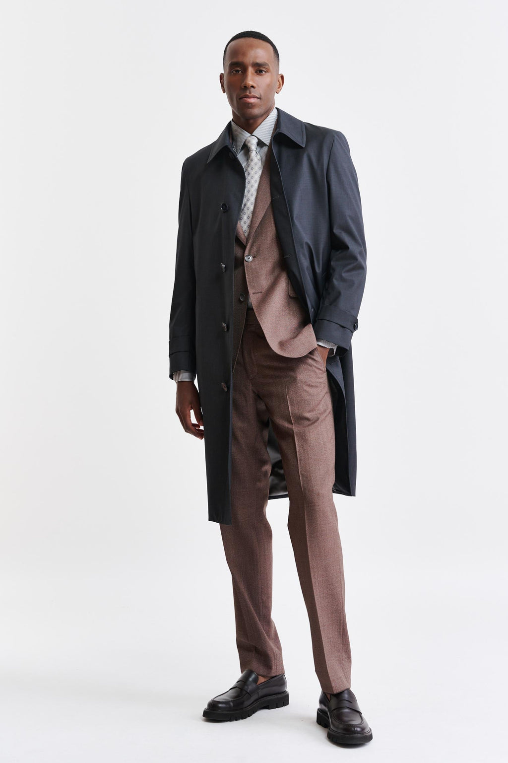 Taupe Sheffield Overcoat Tech Will