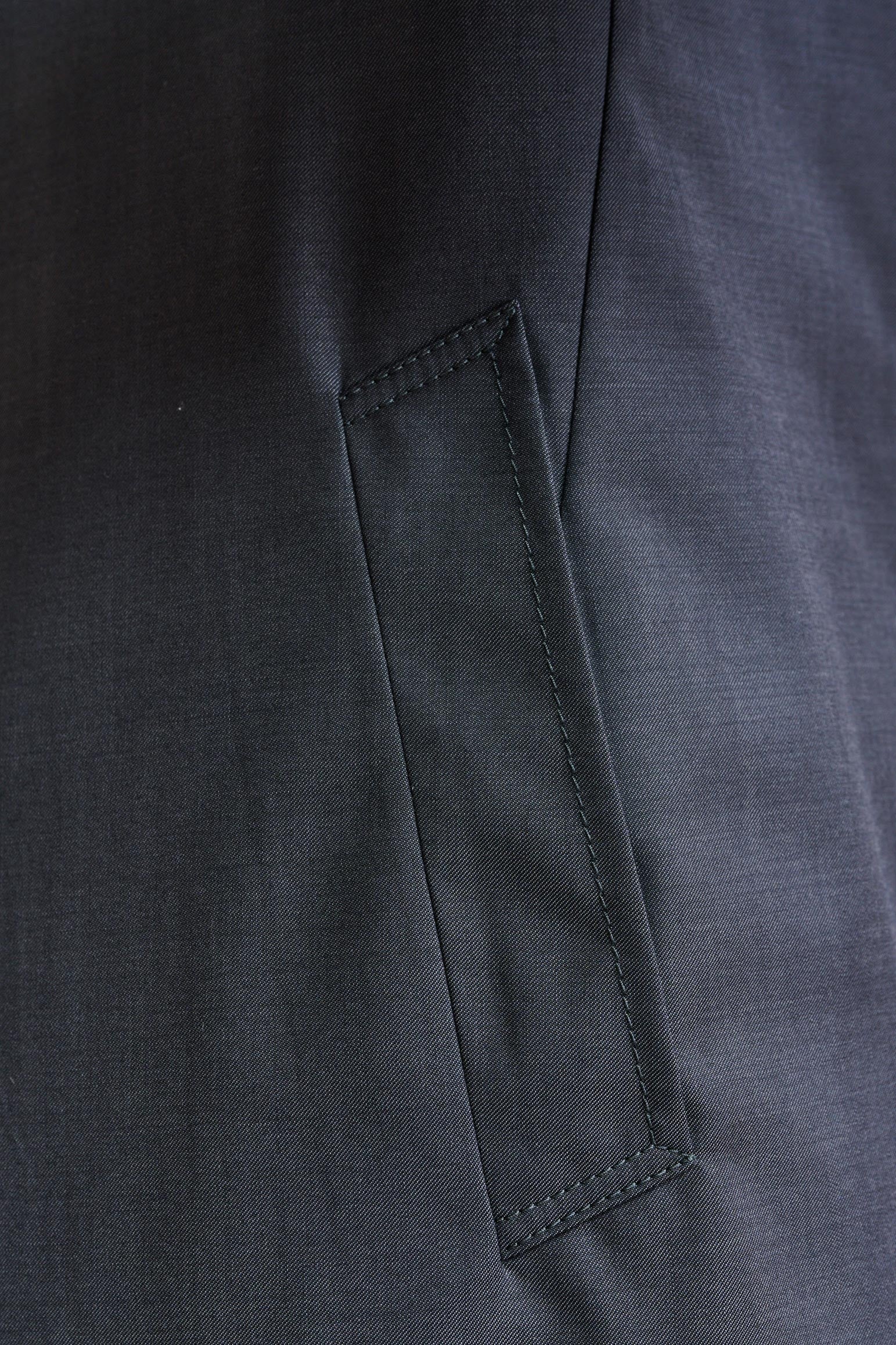 Taupe Sheffield Overcoat Tech Will — detail 5