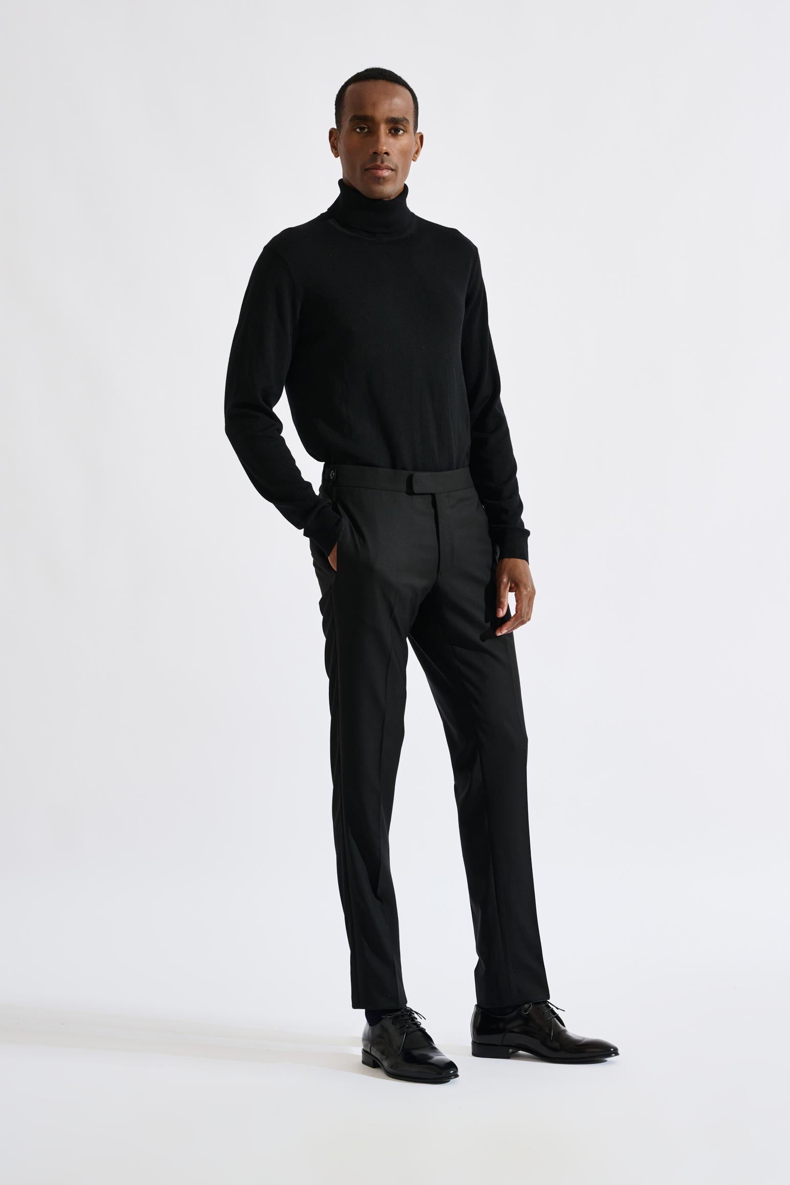 Black Soho Peak Collar Tuxedo New Deluxe — detail 7
