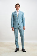 Mint Plain Kenton Suit Sleek