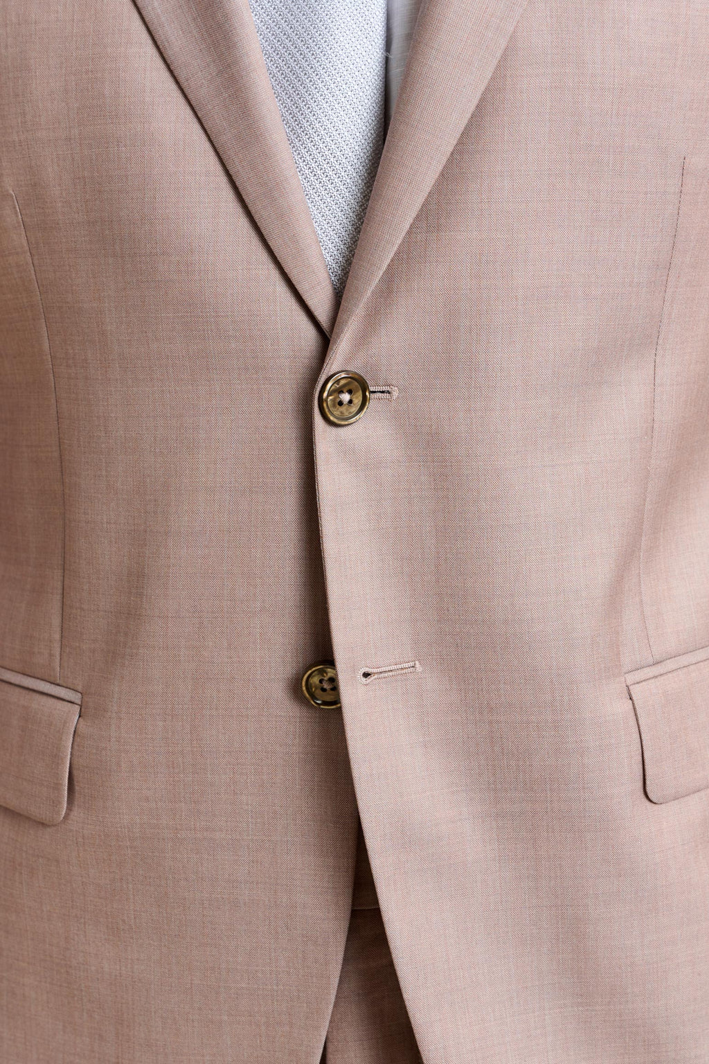 Plain Beige Kenton Suit Sleek — detail 2