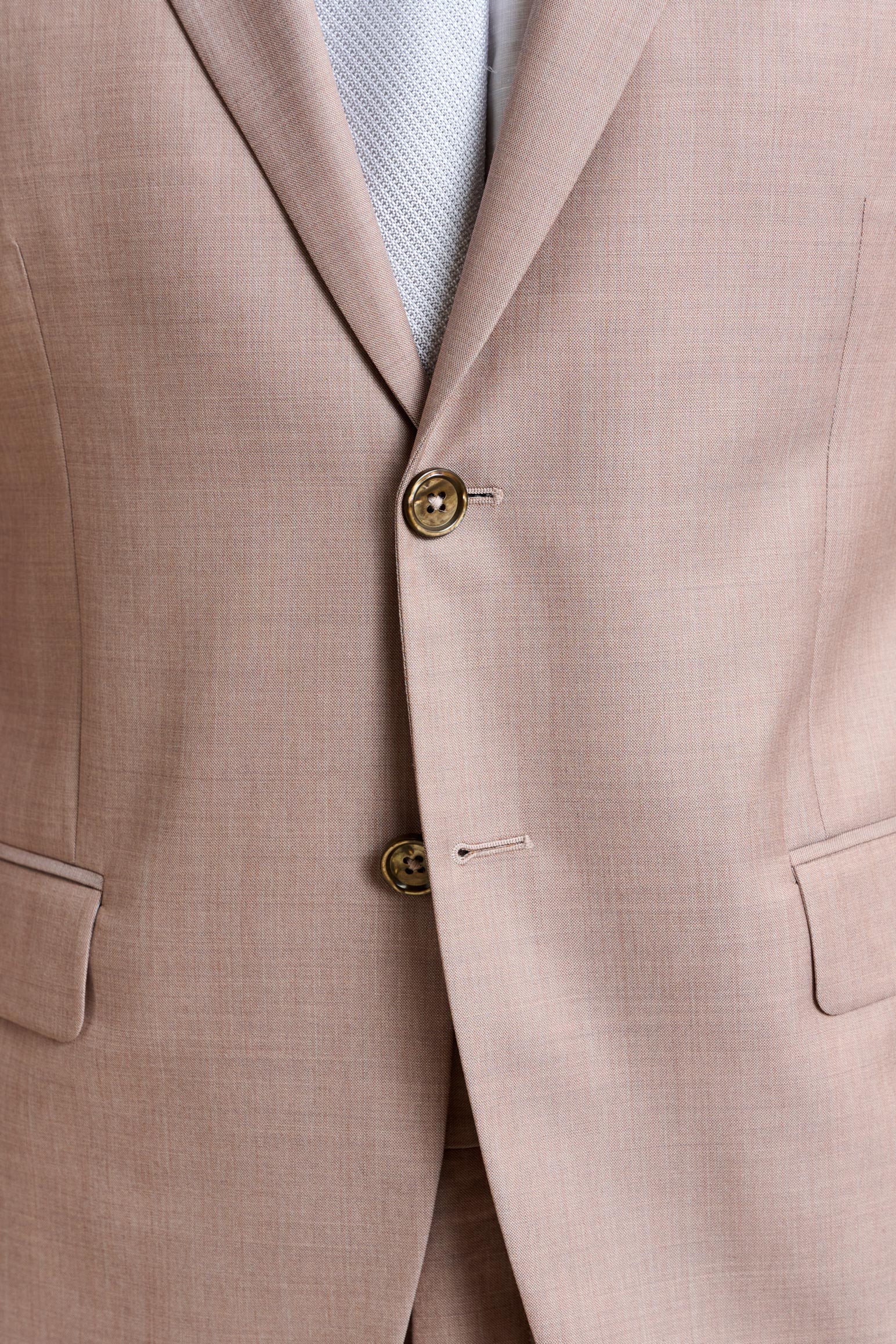 Plain Beige Kenton Suit Sleek — detail 2