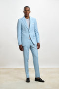 Light Blue Soho Suit Festival New Deluxe