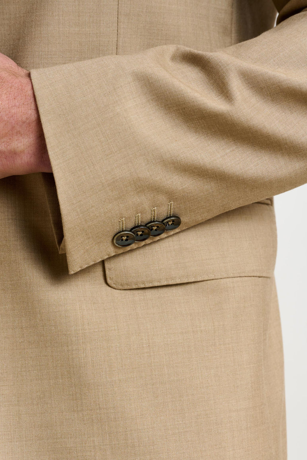 Camel Kensington Suit Summer Cashmere — detail 1