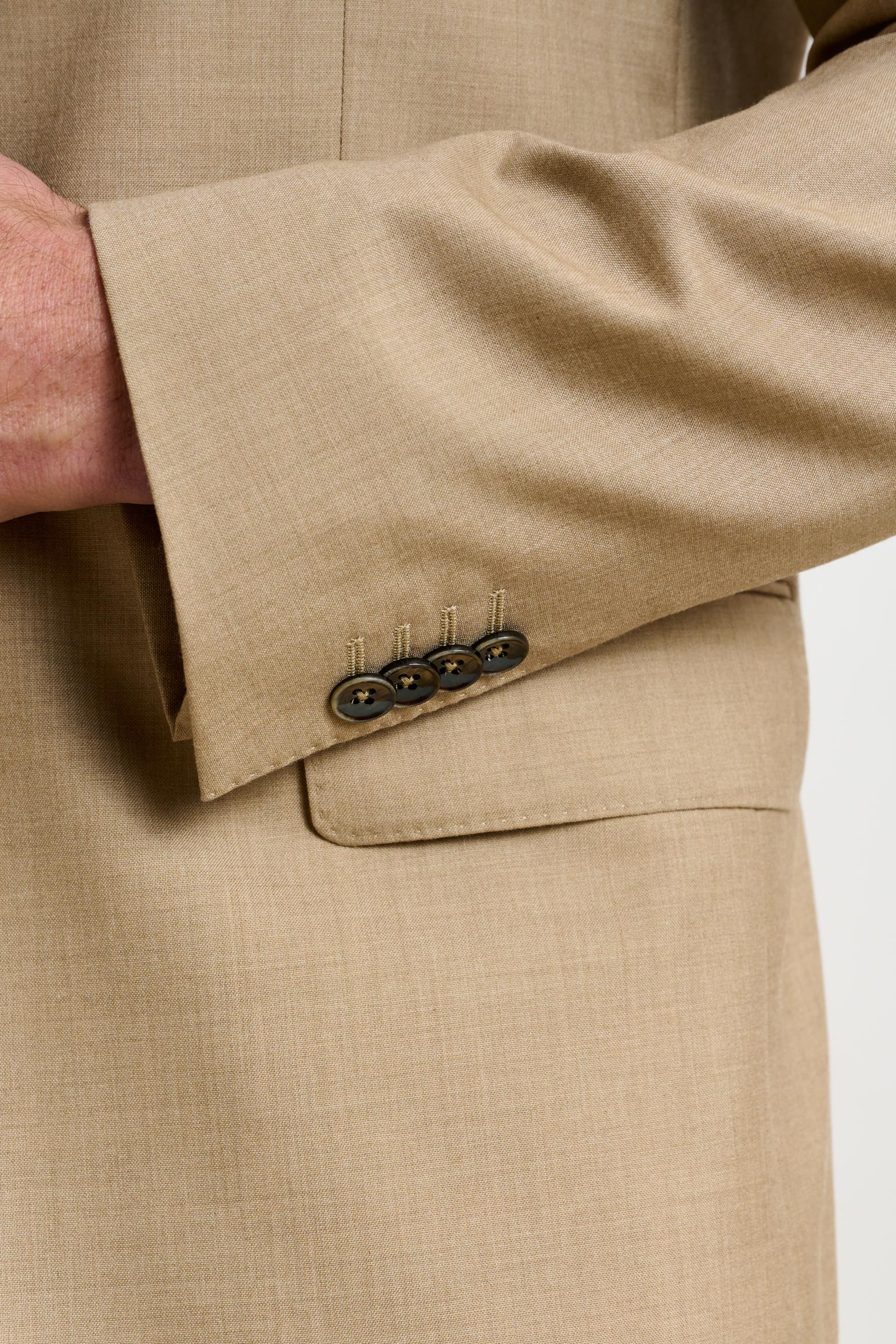 Camel Kensington Suit Summer Cashmere — detail 1
