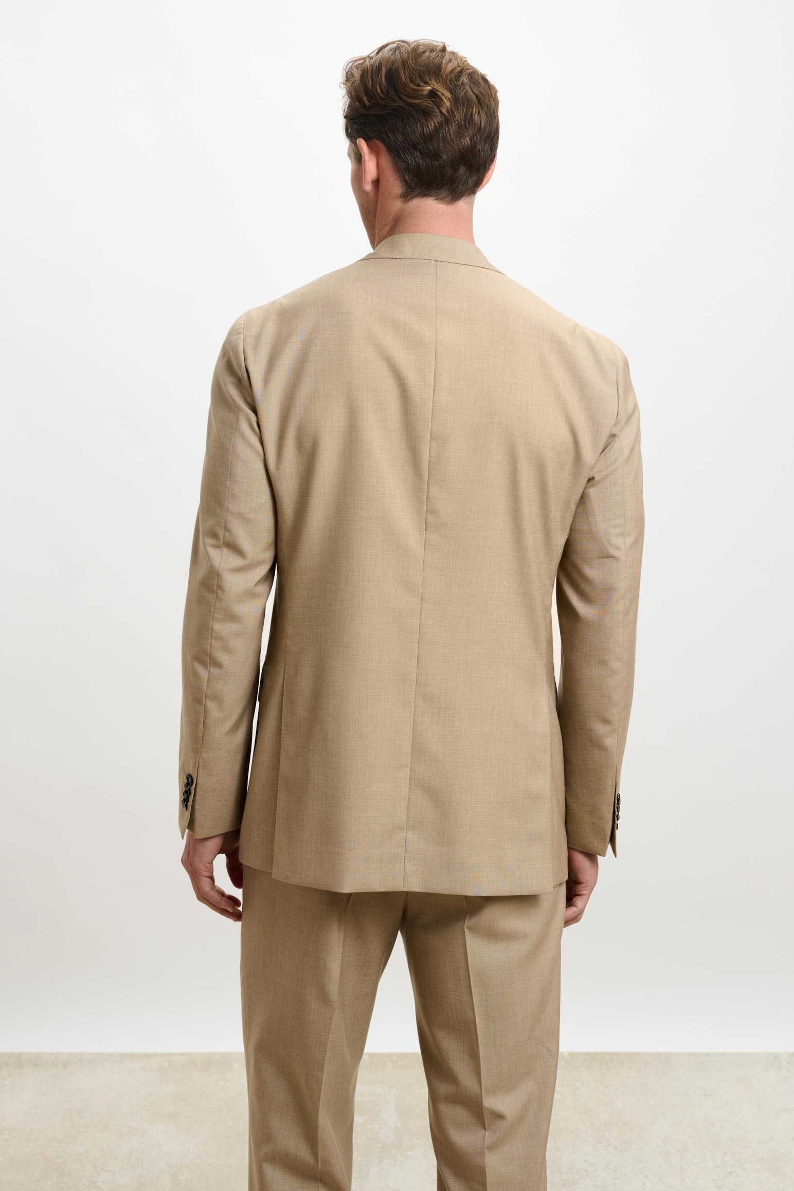 Camel Kensington Suit Summer Cashmere — detail 7