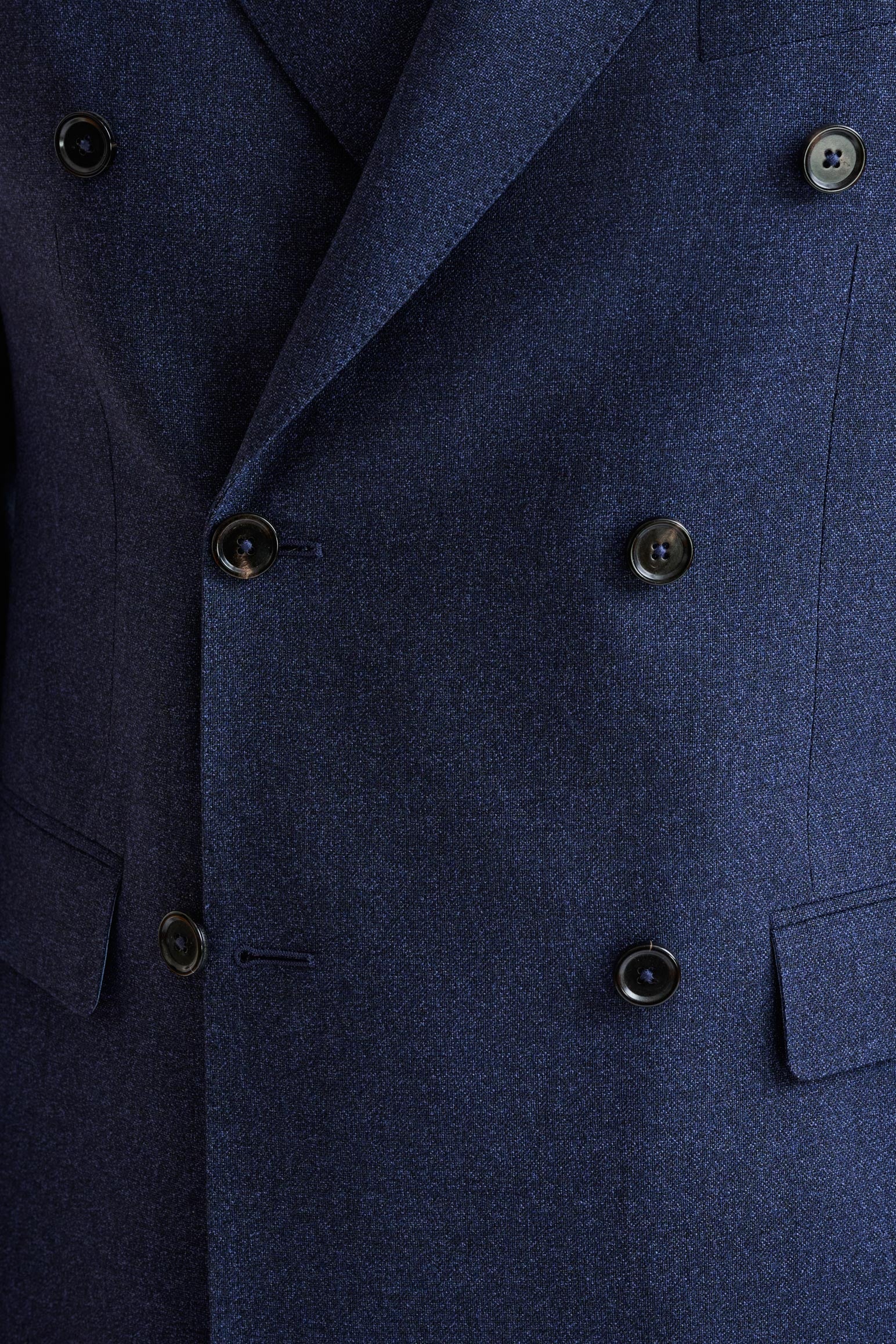 Dark Blue Wool Kenton Suit Lifestyle — detail 2