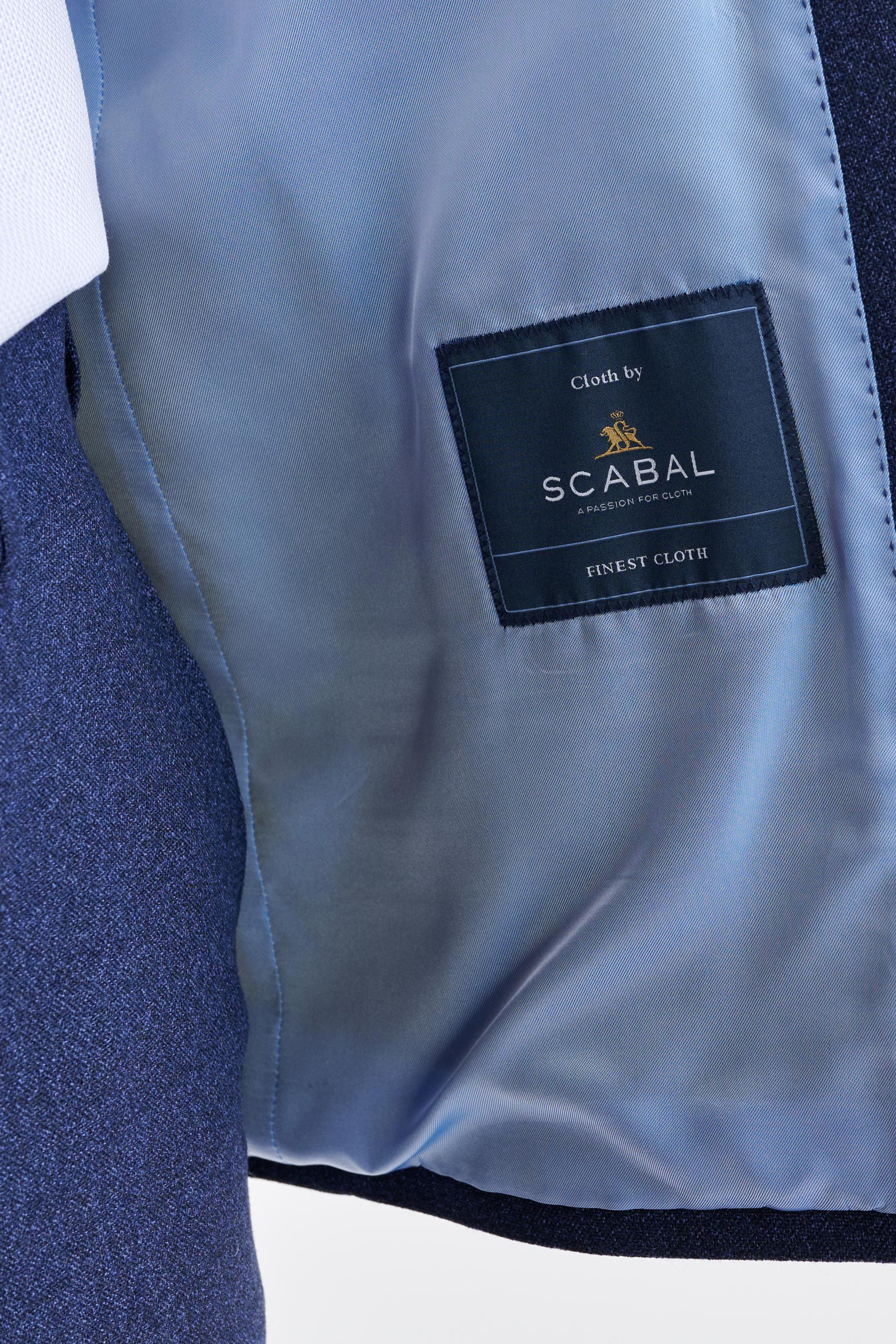Dark Blue Wool Kenton Suit Lifestyle — detail 3