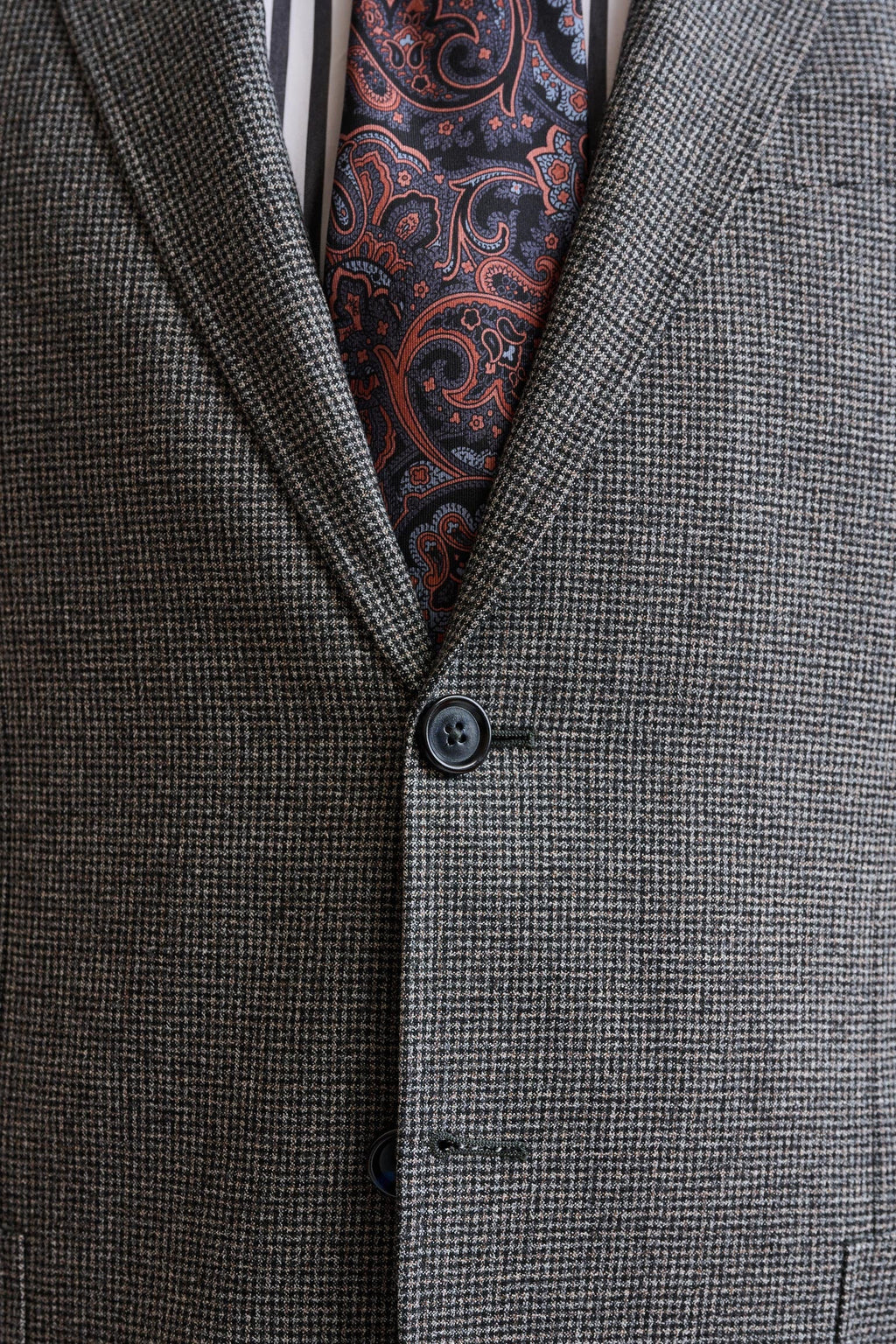 Medium Grey 100% Wool Kenton Suit Freestyle — detail 1