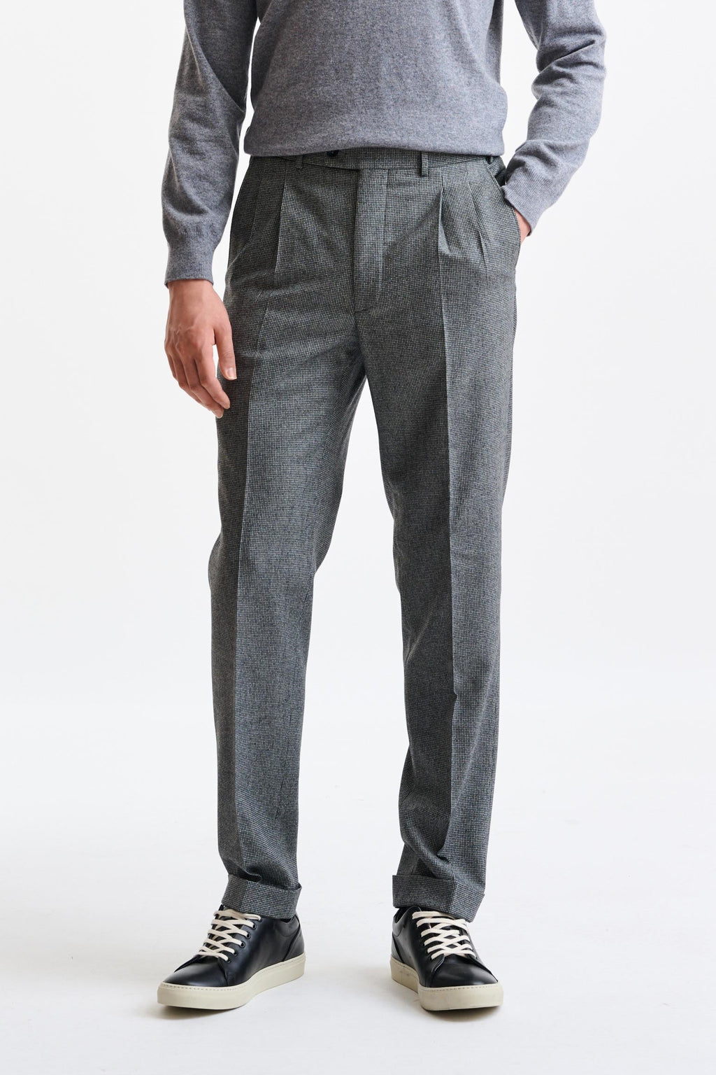 Medium Grey 100% Wool Kenton Suit Freestyle — detail 5