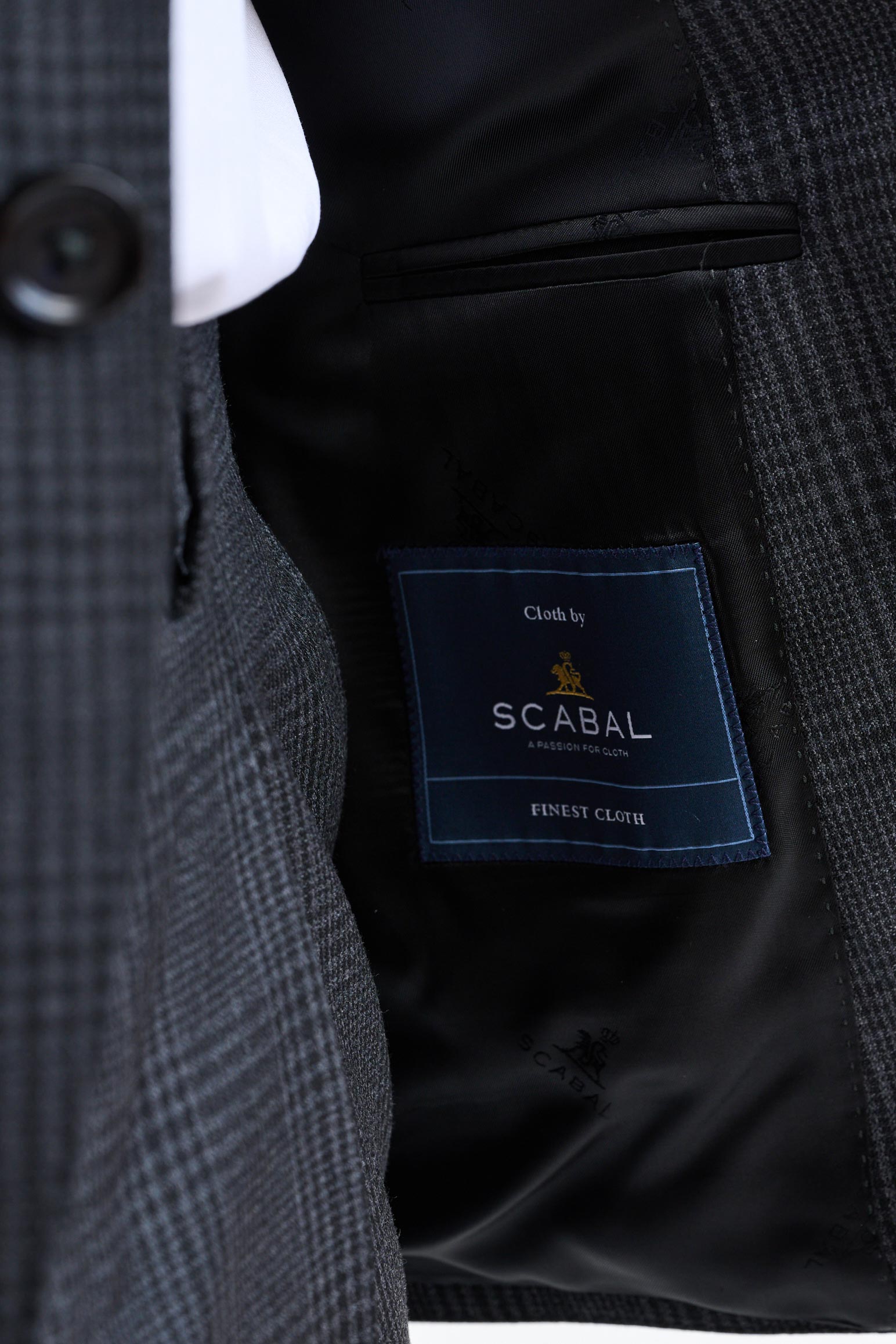 Dark Grey 100% Wool Soho Suit Freestyle — detail 3
