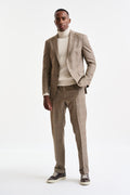 Medium Brown 100% Wool Kenton Suit Freestyle