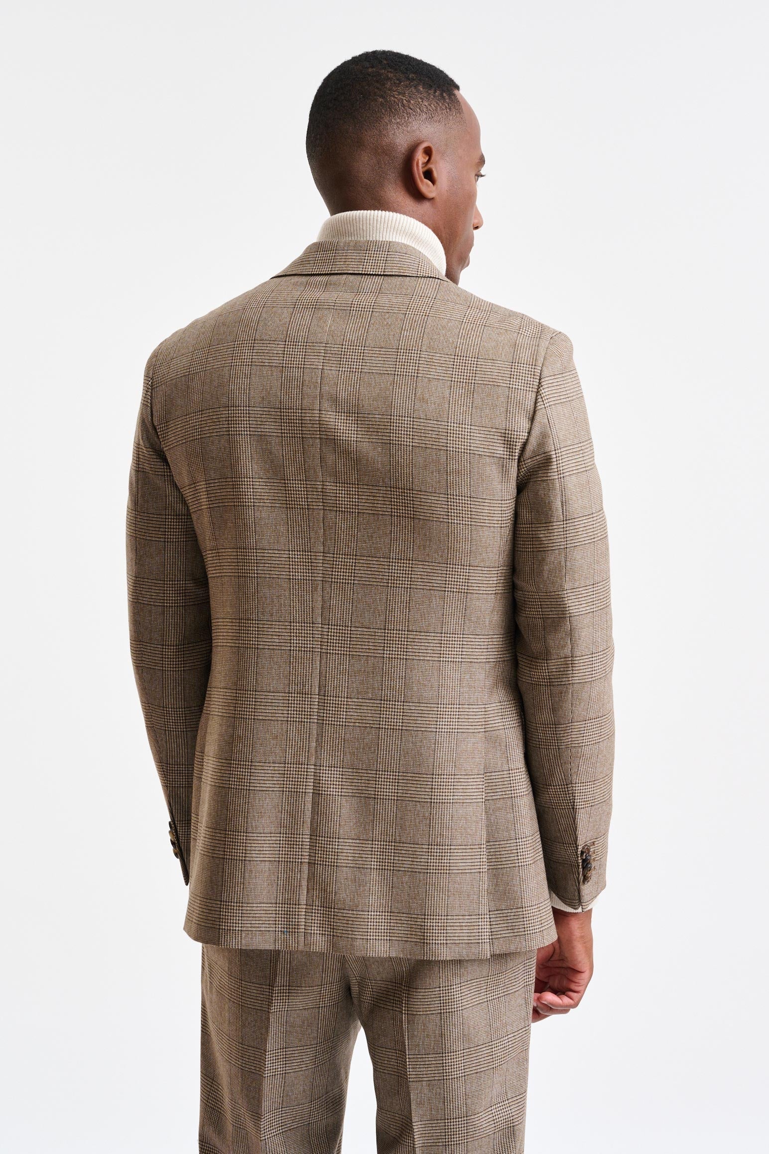 Medium Brown 100% Wool Kenton Suit Freestyle — detail 6