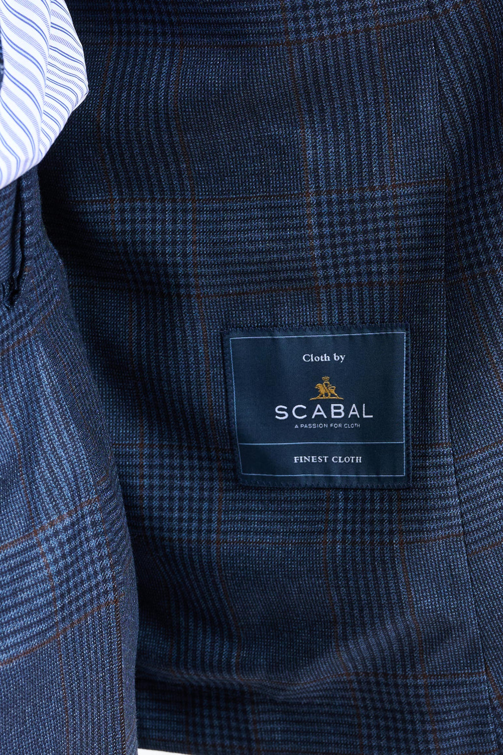 Dark Blue 100% Wool Kenton Suit Freestyle — detail 3