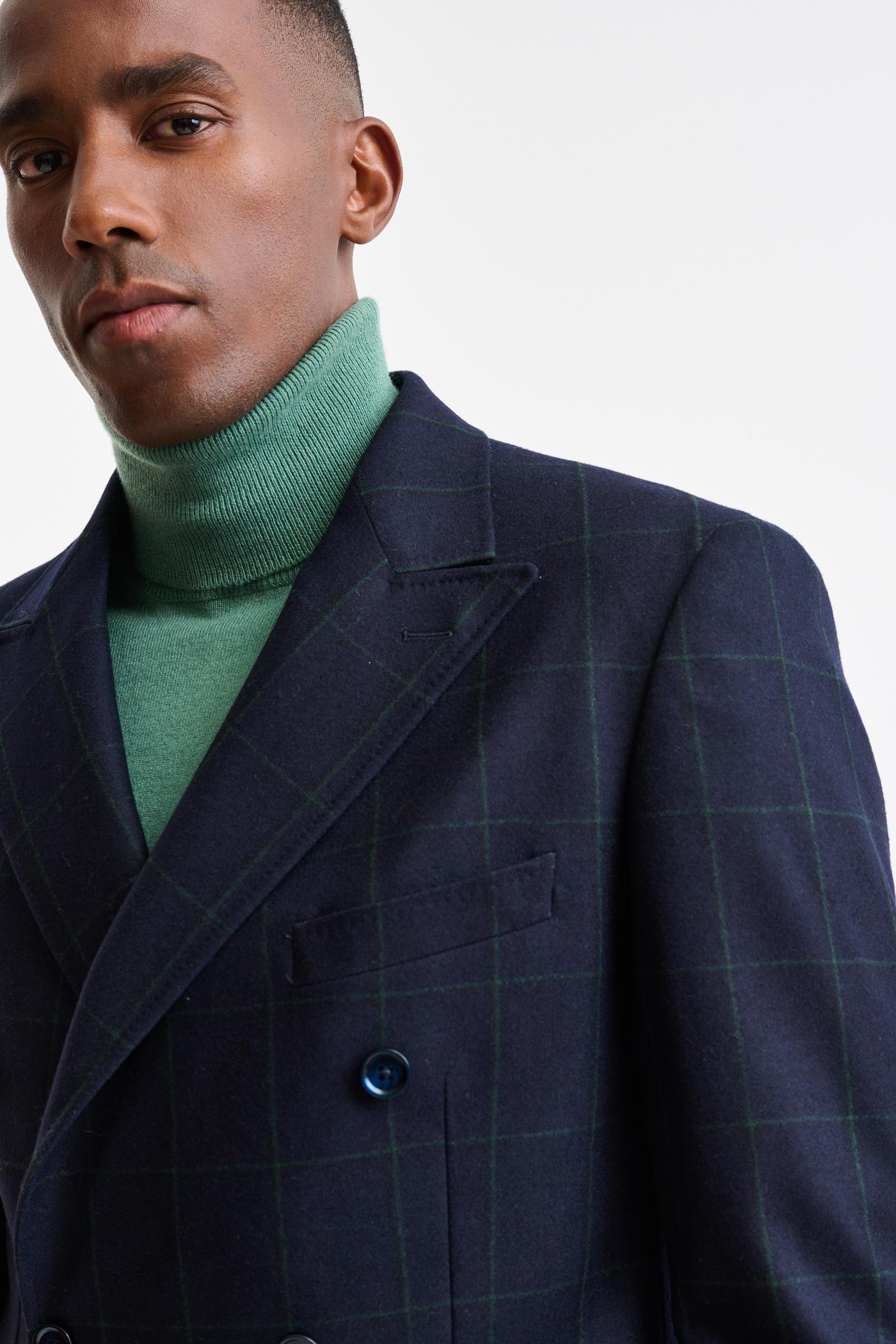 Dark Blue 100% Wool Soho Suit Freestyle — detail 5