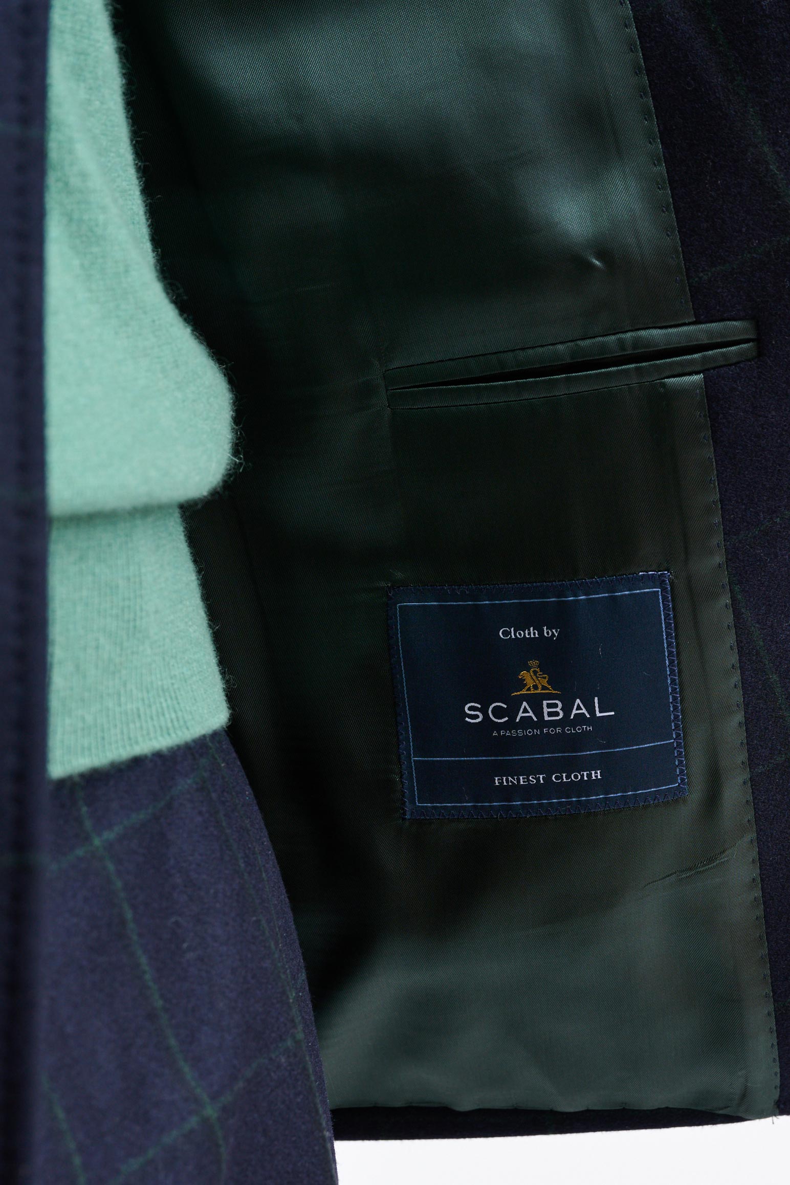 Dark Blue 100% Wool Soho Suit Freestyle — detail 3