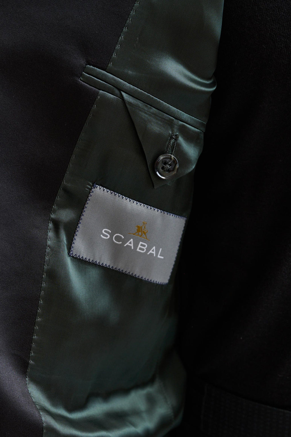 Dark Green 100% Wool Suit Freestyle — detail 5