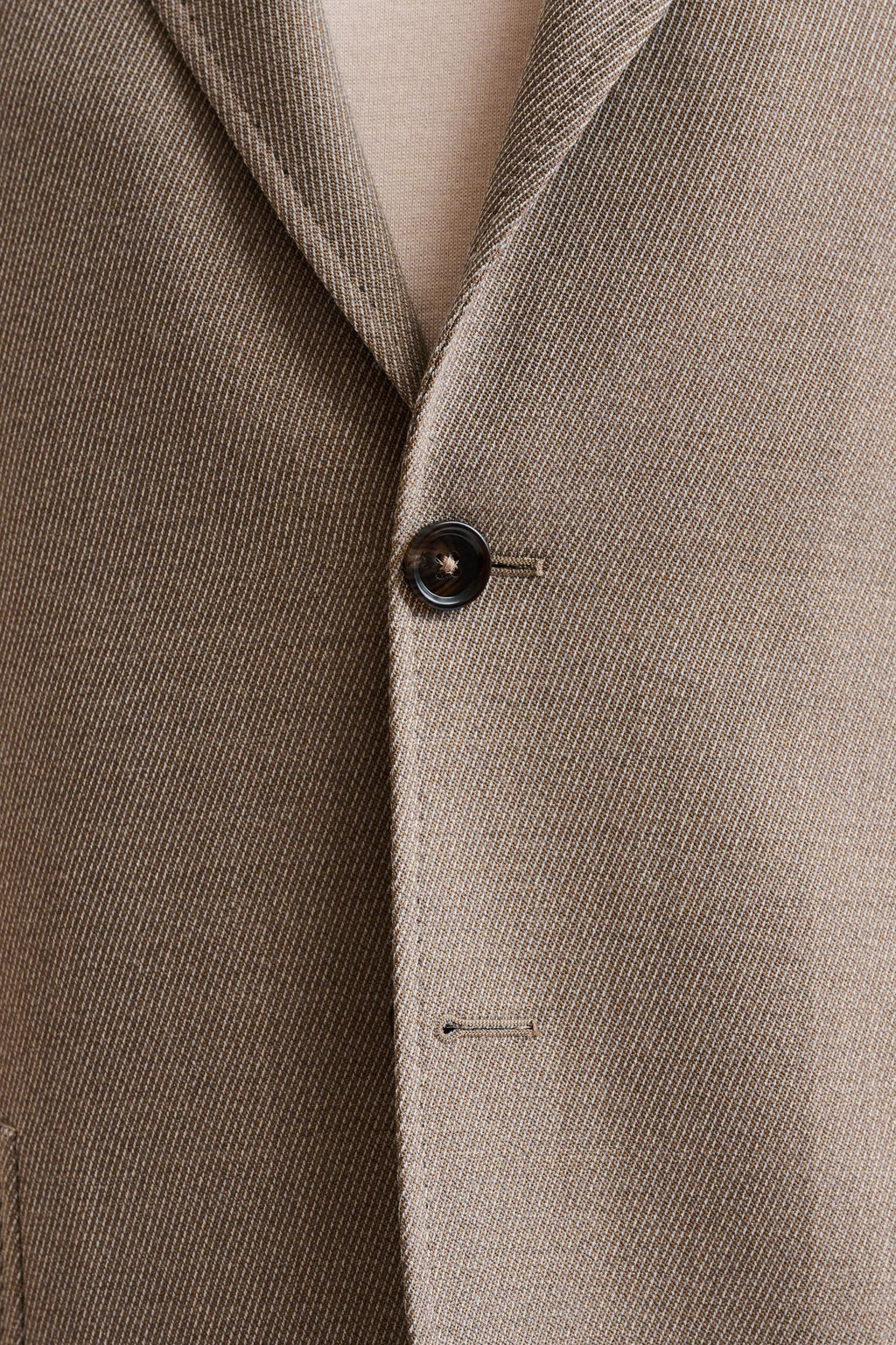 Medium Beige Wool Kenton Suit Freestyle — detail 2