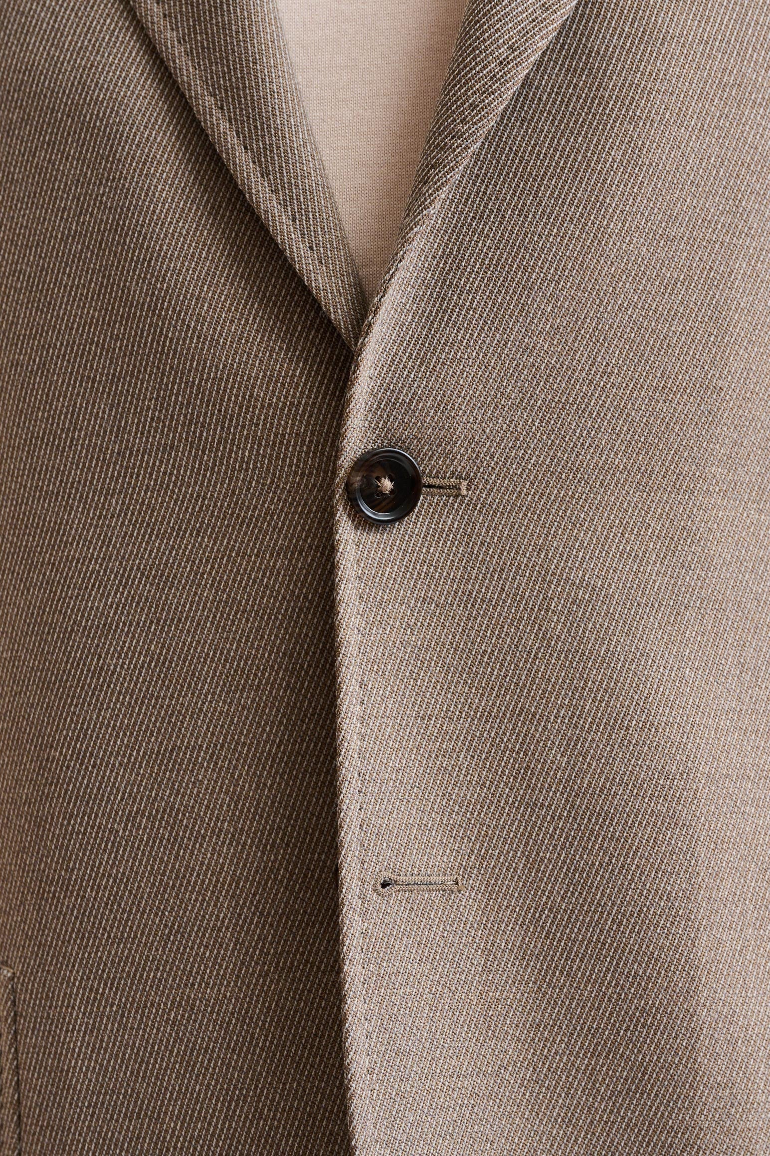 Medium Beige Wool Kenton Suit Freestyle — detail 2