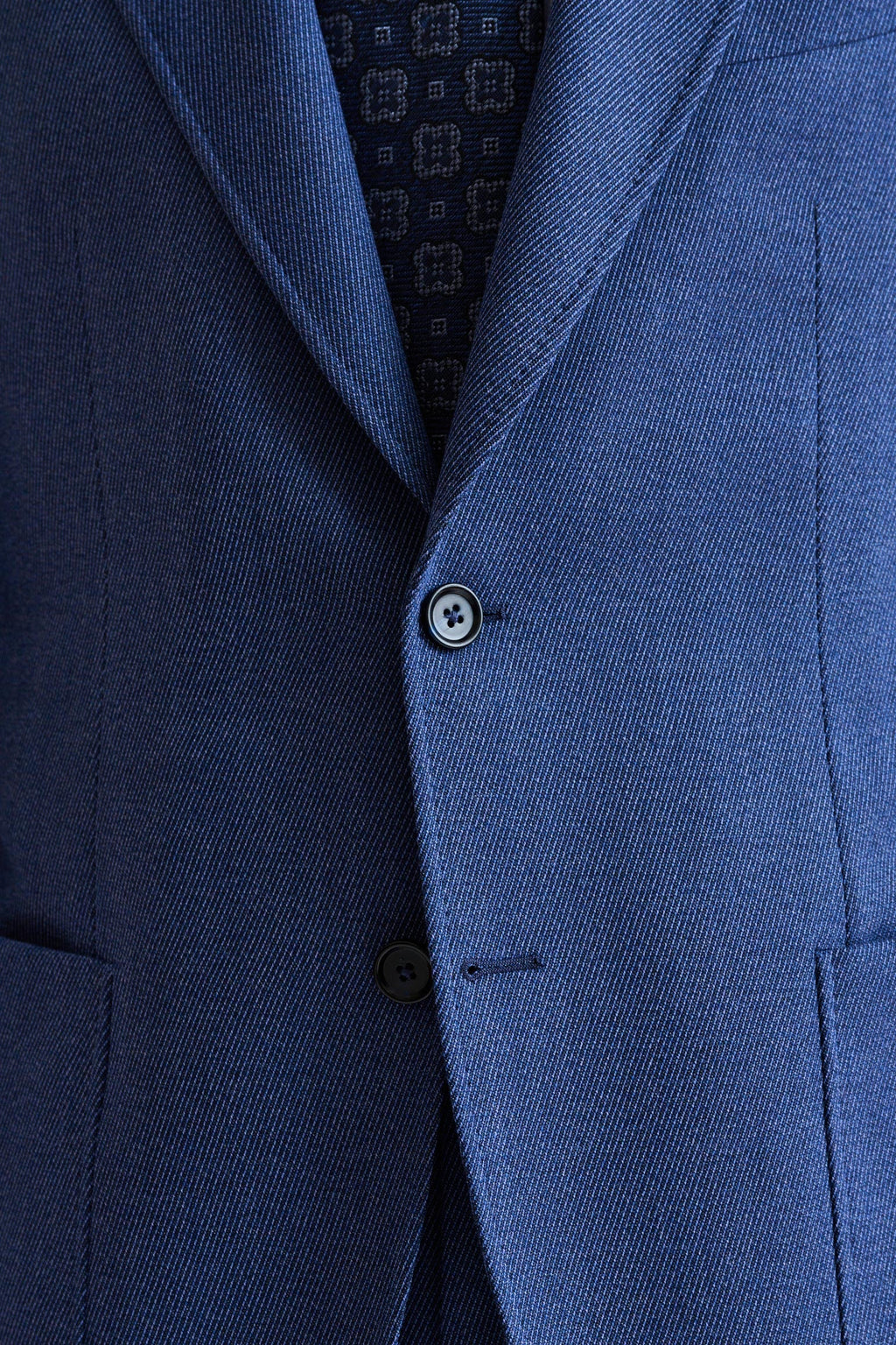 Medium Blue Wool Soho Suit Freestyle — detail 2