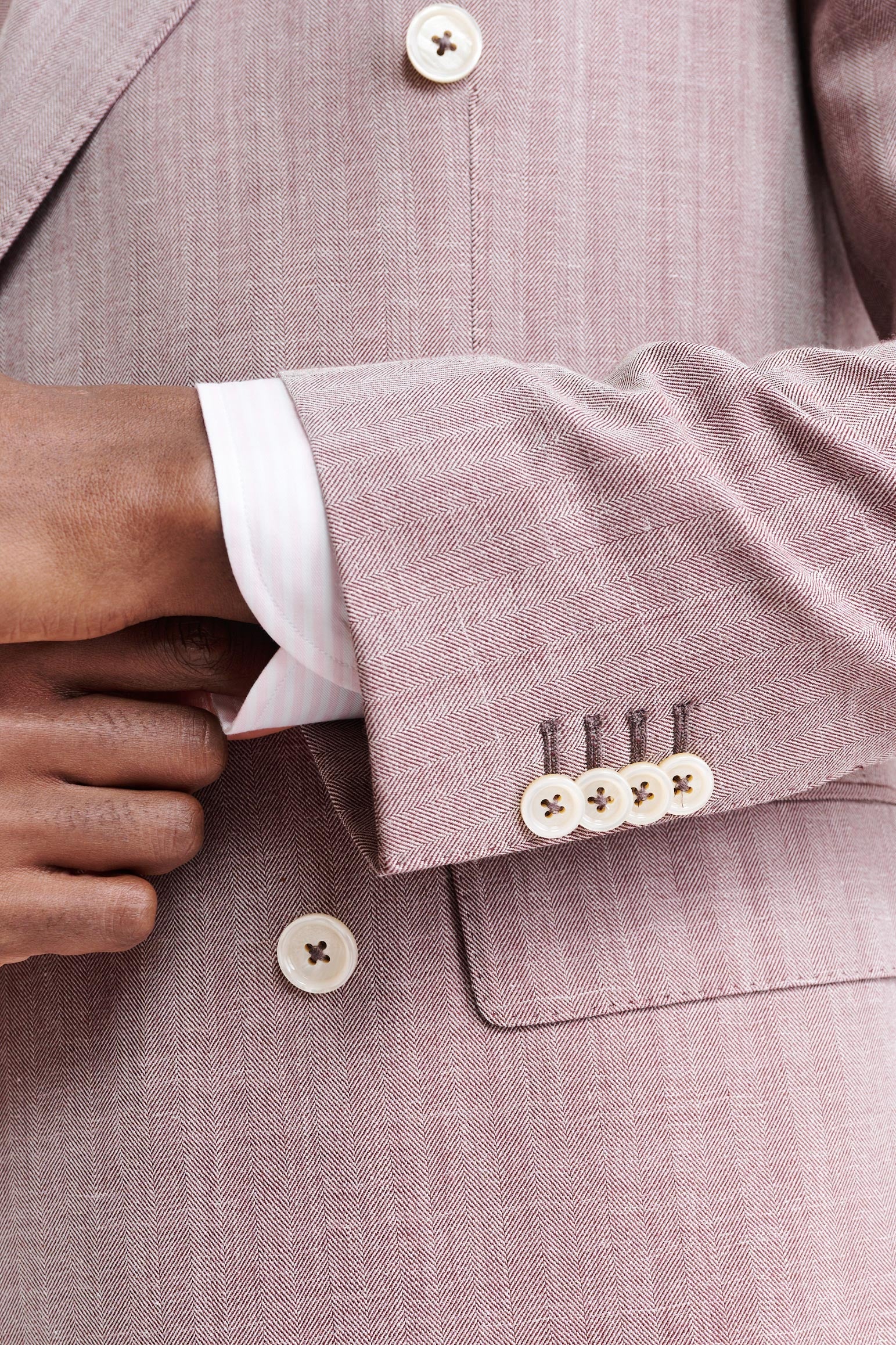 Medium Red Wool & Cashmere Soho Suit Jazz — detail 1