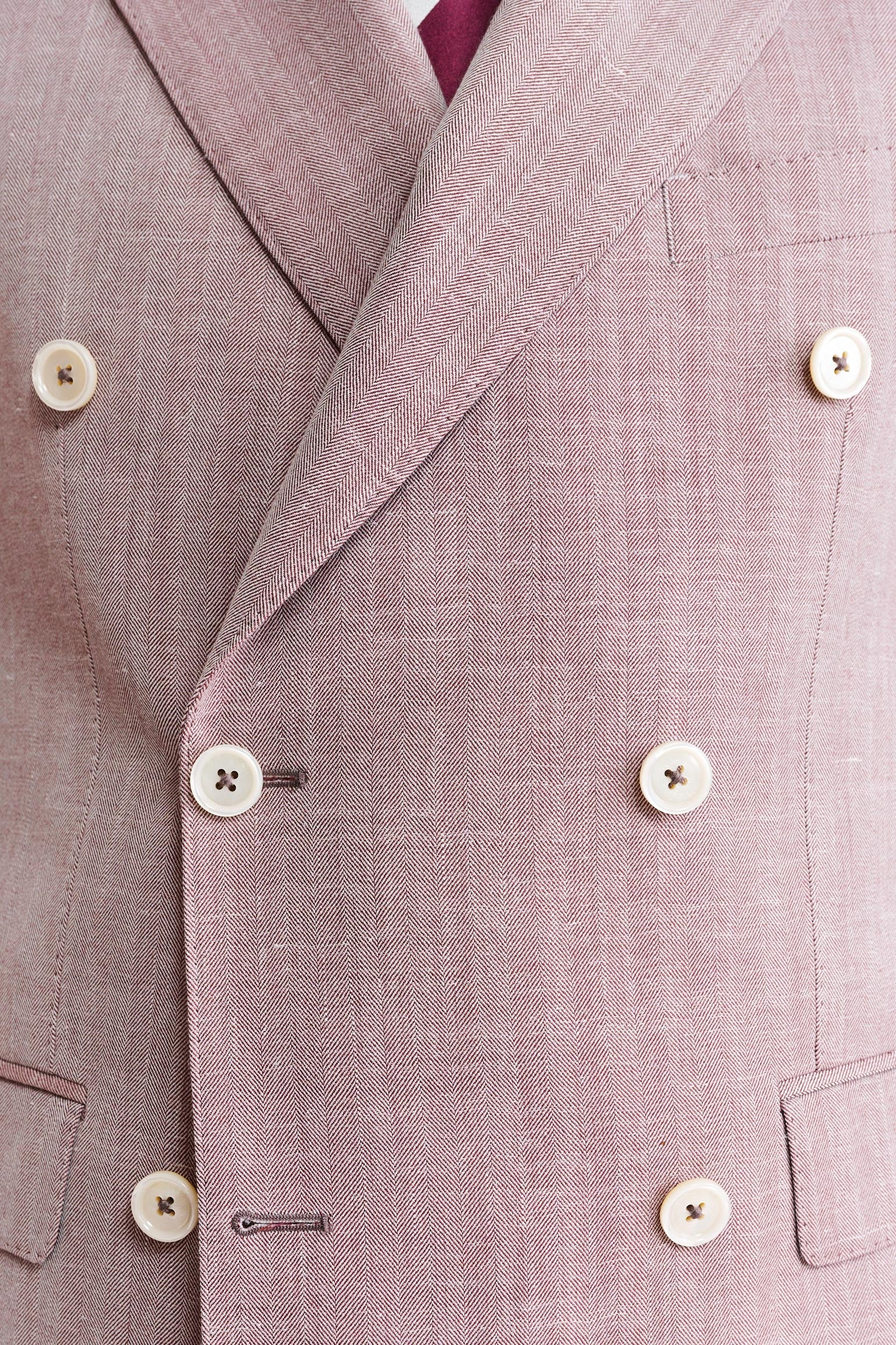 Medium Red Wool & Cashmere Soho Suit Jazz — detail 2
