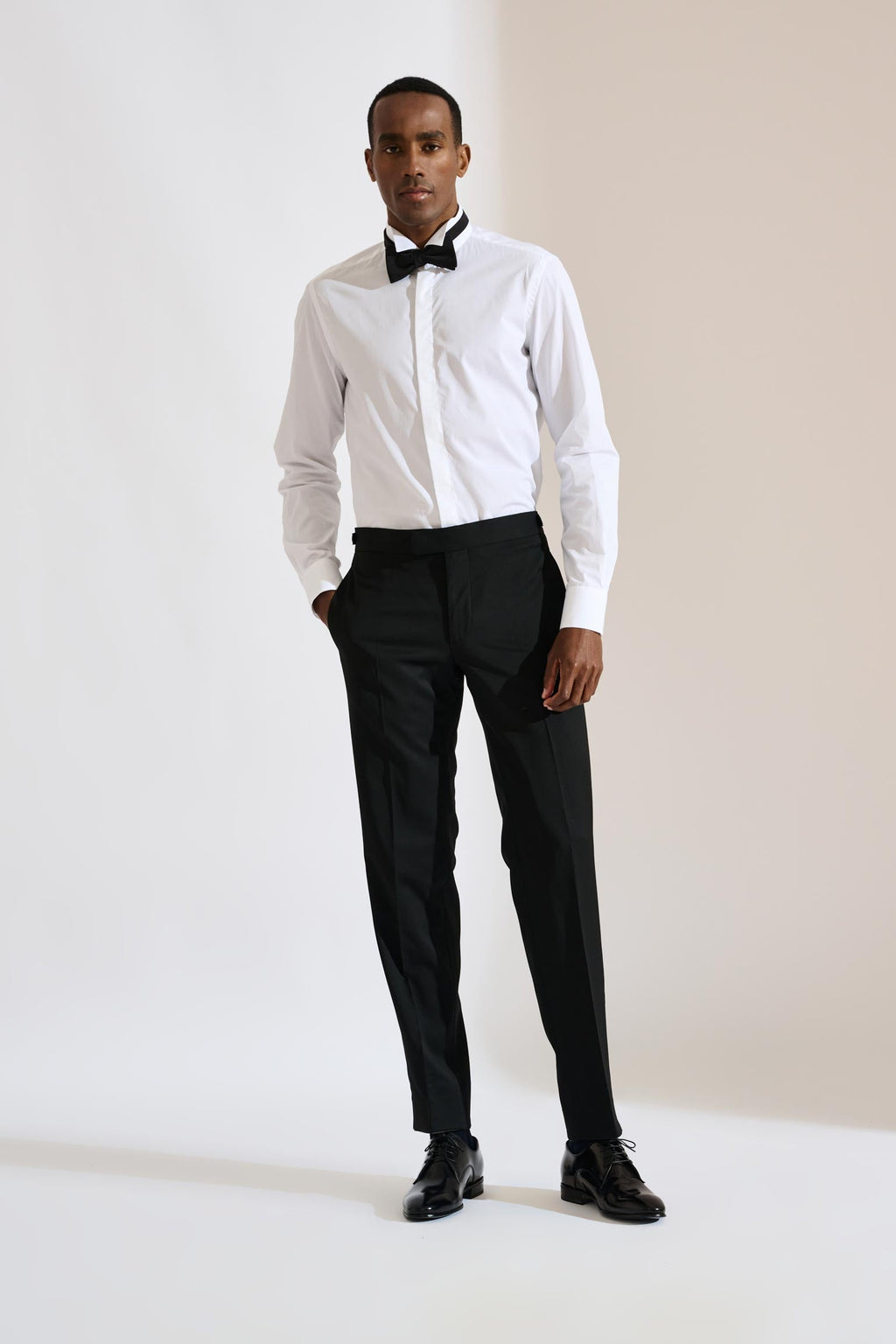 White Poplin Formal Shirt — detail 4