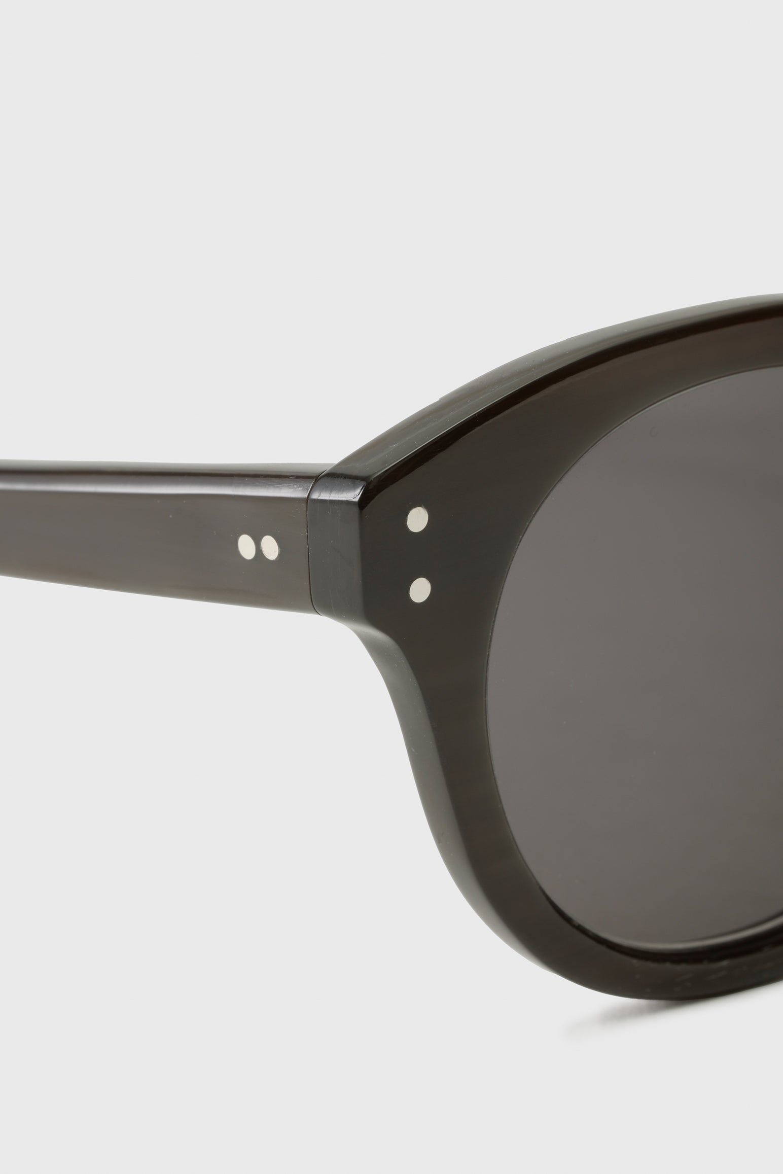 SCABAL X LUNETIER LUDOVIC HANDMADE SUNGLASSES CROMER BLACK — detail 2