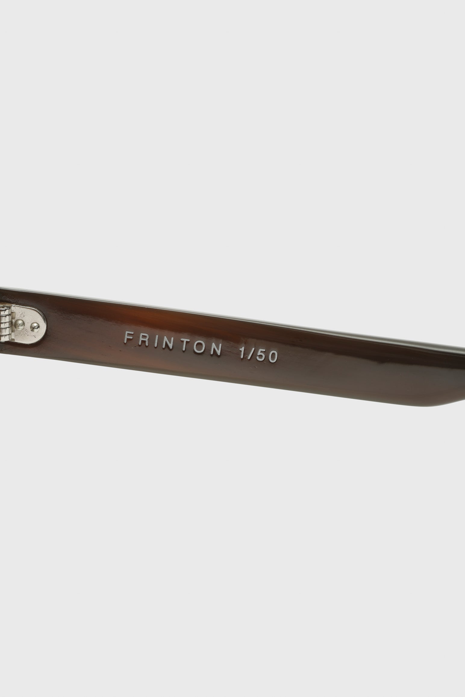 SCABAL X LUNETIER LUDOVIC HANDMADE SUNGLASSES FRINTON BLACK — detail 2