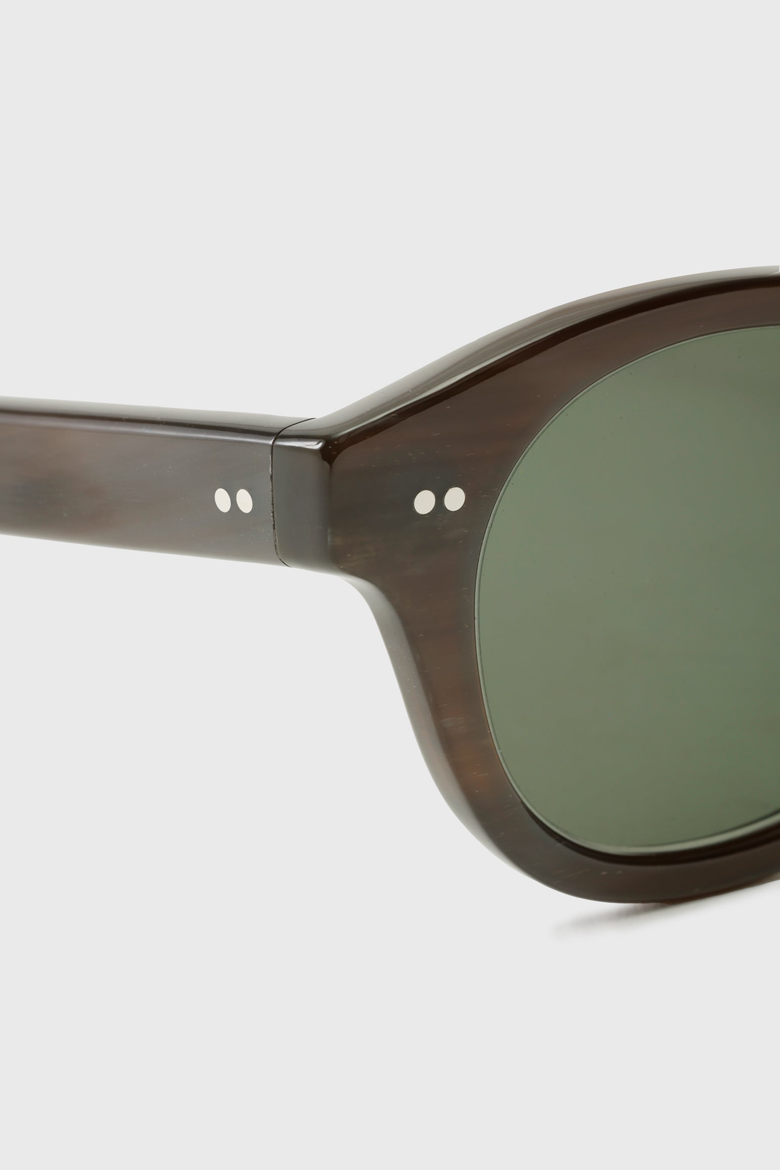 SCABAL X LUNETIER LUDOVIC HANDMADE SUNGLASSES FRINTON BLACK — detail 3