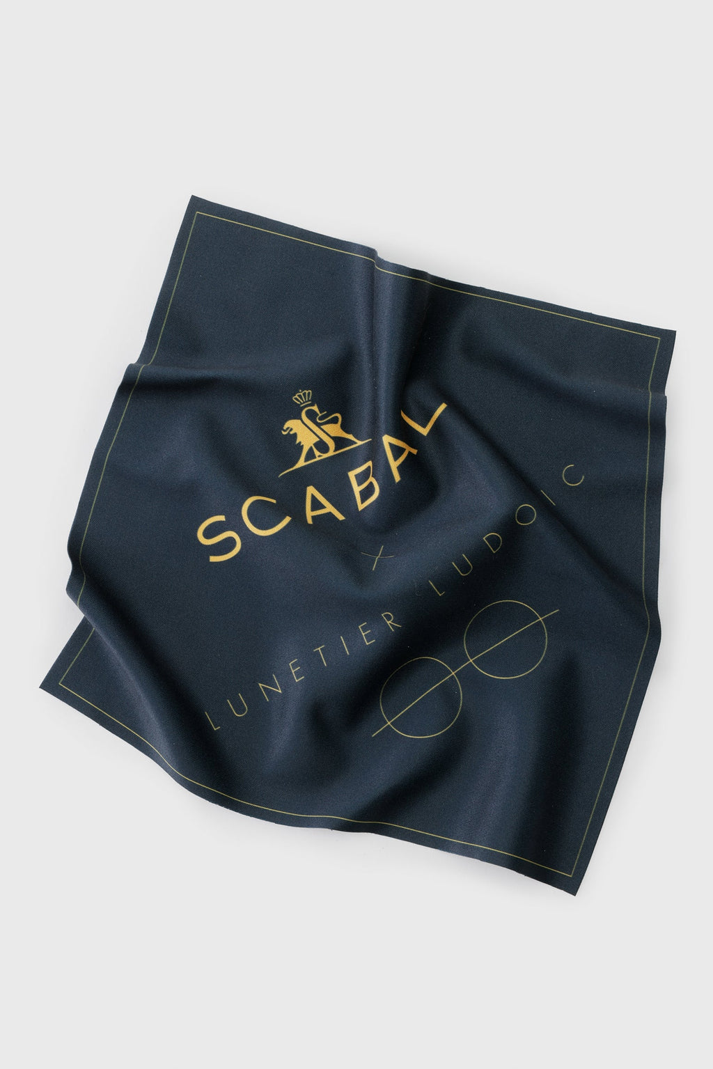 SCABAL X LUNETIER LUDOVIC HANDMADE SUNGLASSES CROMER BROWN — detail 6