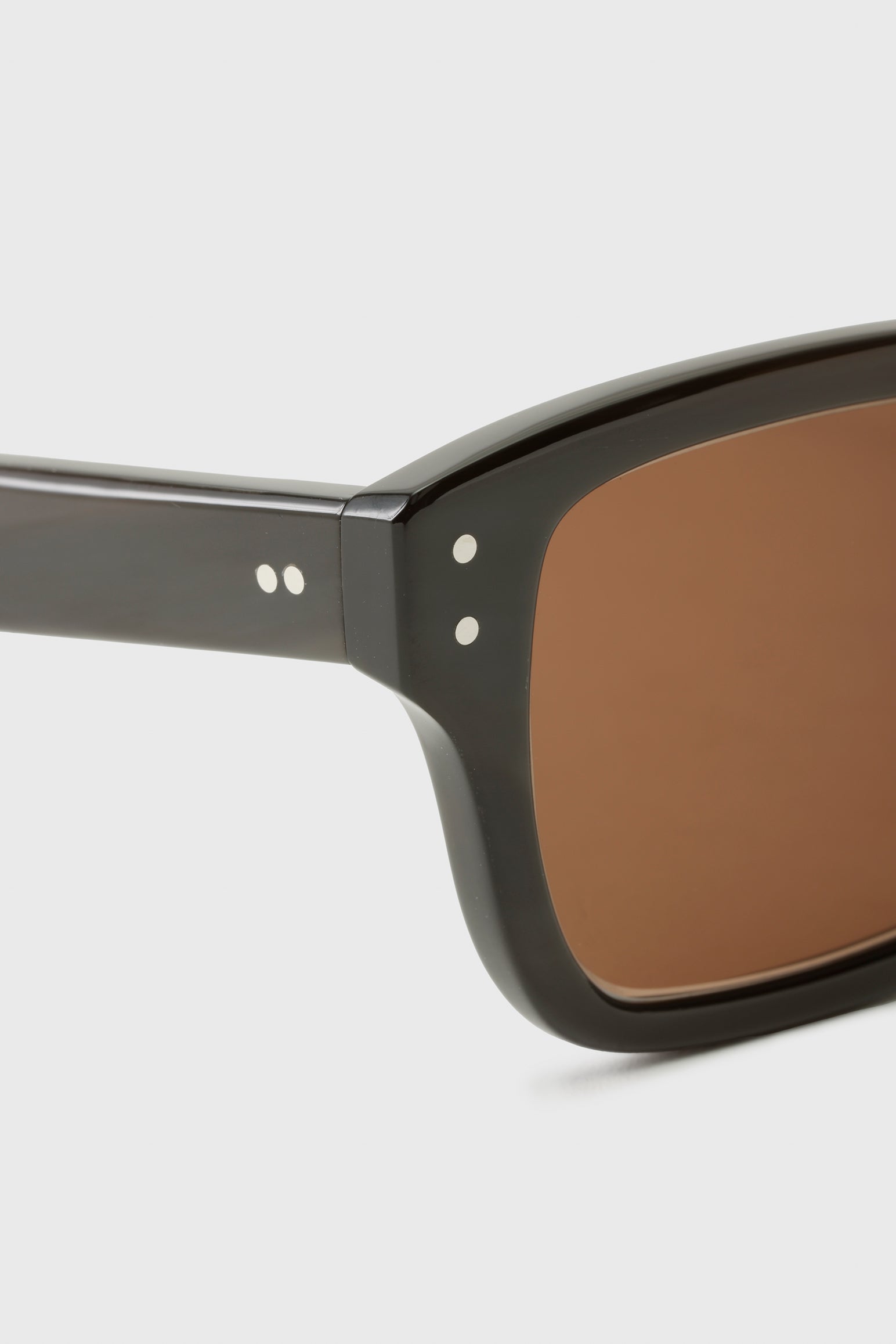 SCABAL X LUNETIER LUDOVIC HANDMADE SUNGLASSES SALCOMBE BROWN — detail 2