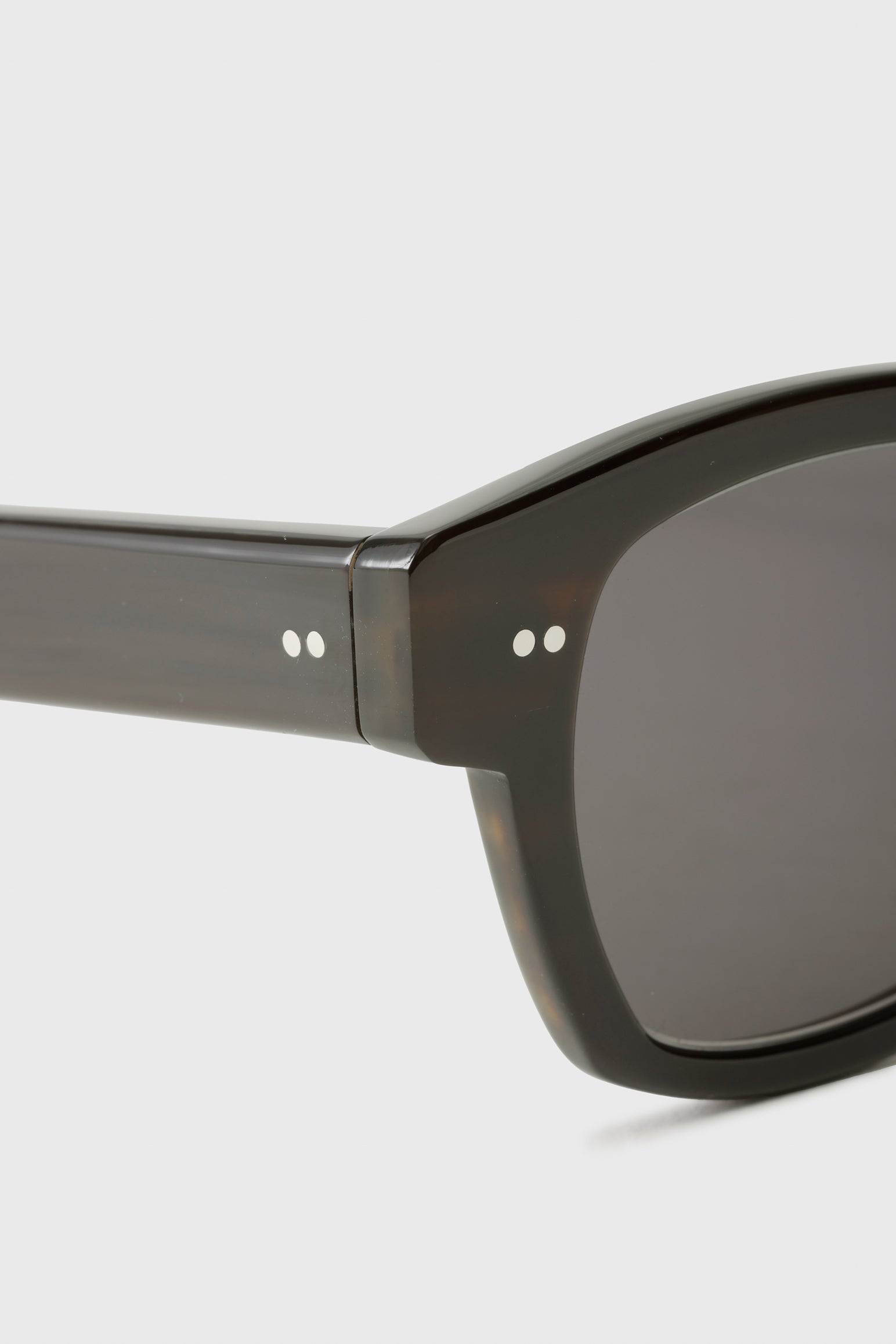 SCABAL X LUNETIER LUDOVIC HANDMADE SUNGLASSES TORQUAY BLACK — detail 2