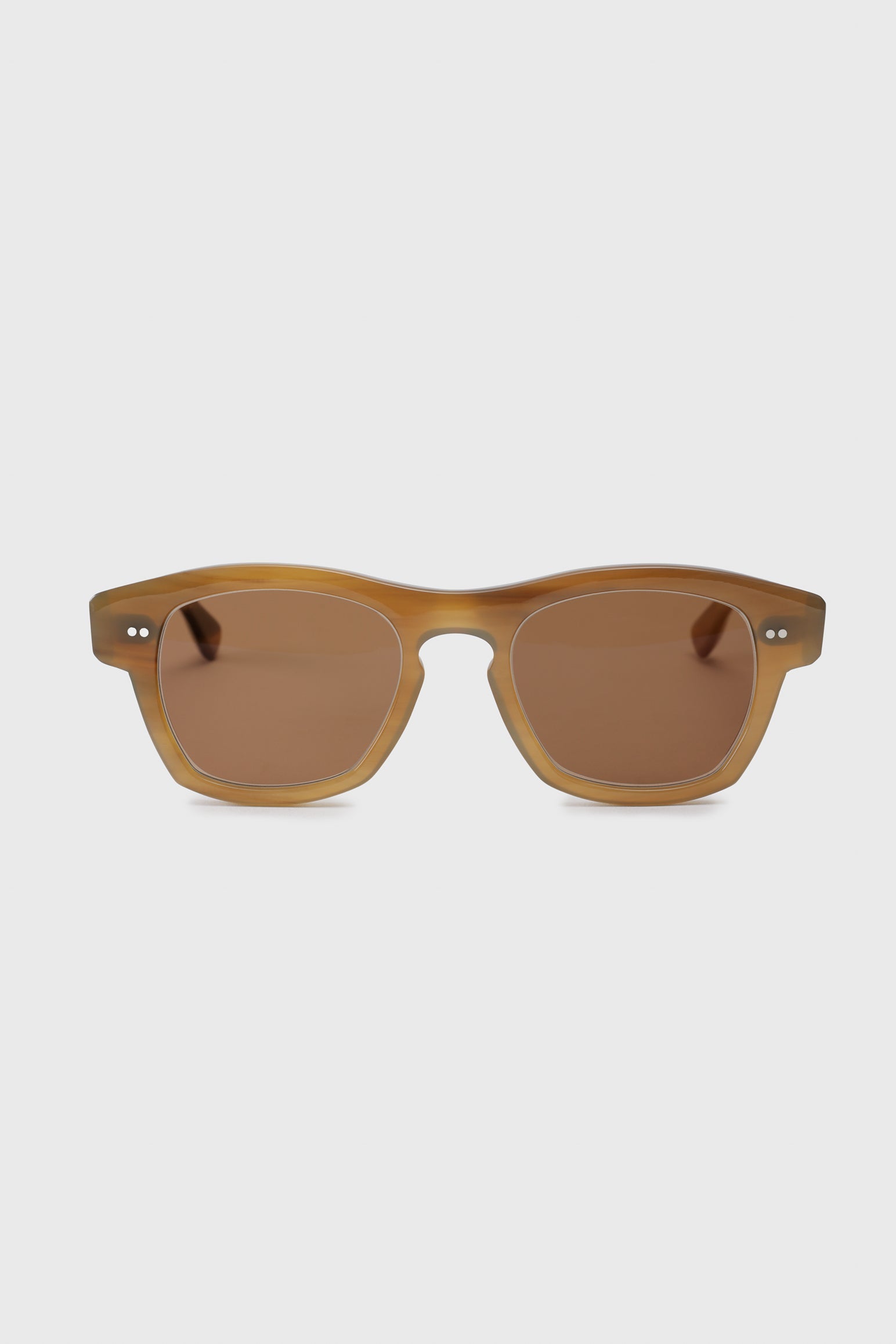 SCABAL X LUNETIER LUDOVIC HANDMADE SUNGLASSES TORQUAY BROWN