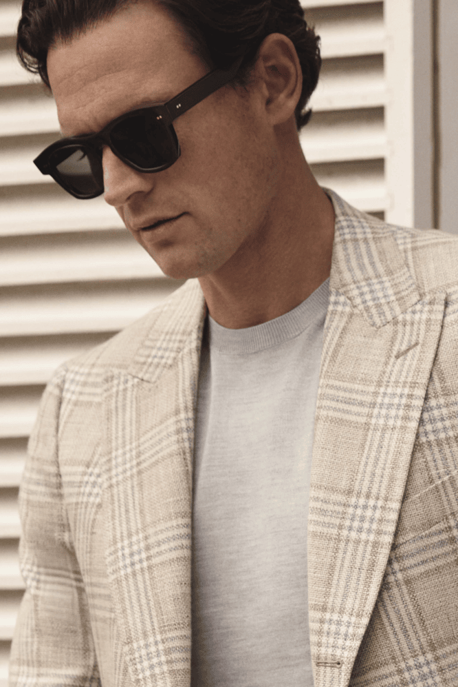 SCABAL X LUNETIER LUDOVIC HANDMADE SUNGLASSES TORQUAY BROWN — detail 5
